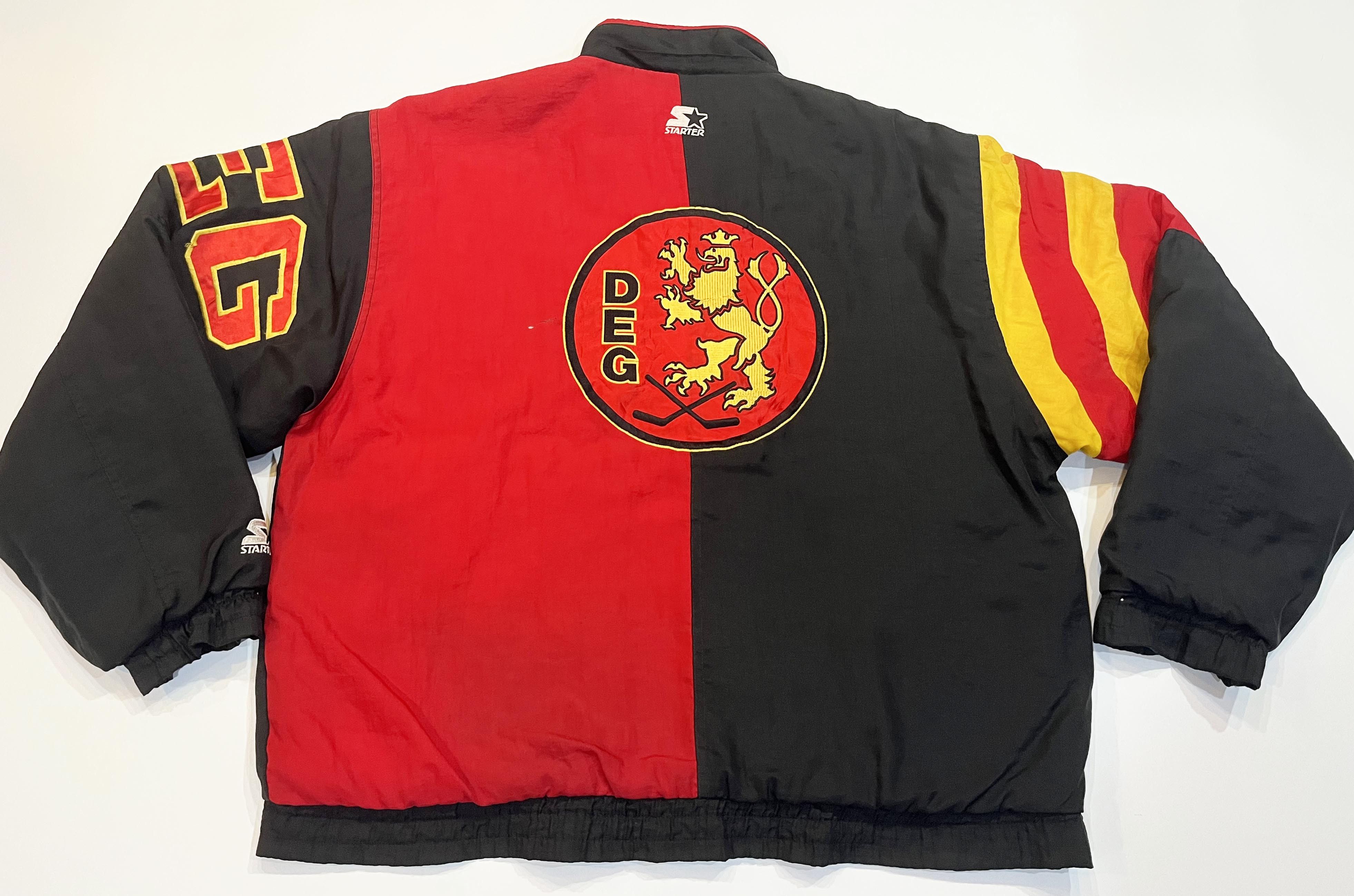 Starter Vintage Starter Düsseldorfer DEG Eishockey Full Zip Jacket Size US L / EU 52-54 / 3 - 7 Thumbnail