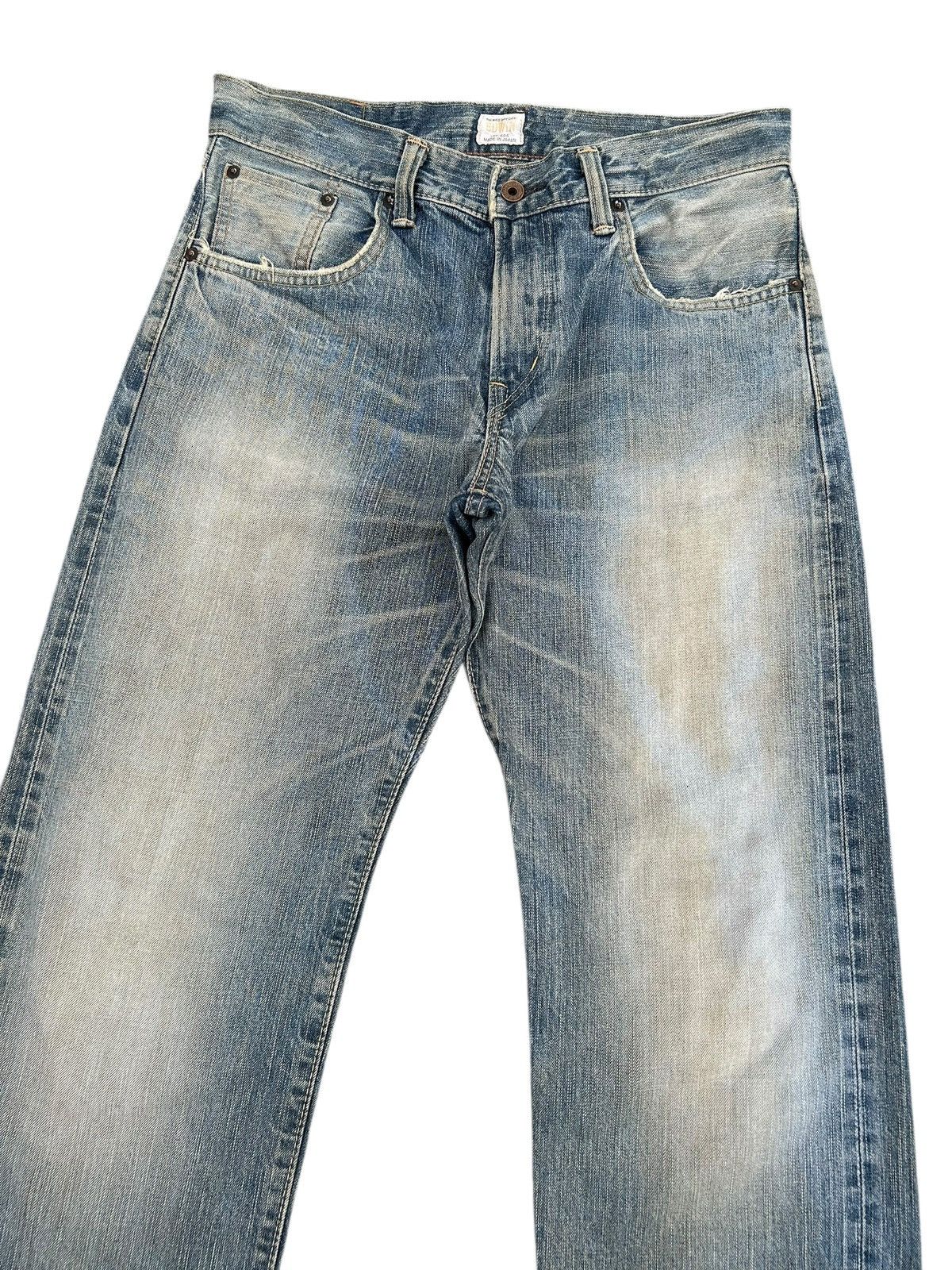 Kapital Vintage Edwin 505zx Selvedge Dirty Patina Denim jeans Size US 34 / EU 50 - 2 Thumbnail
