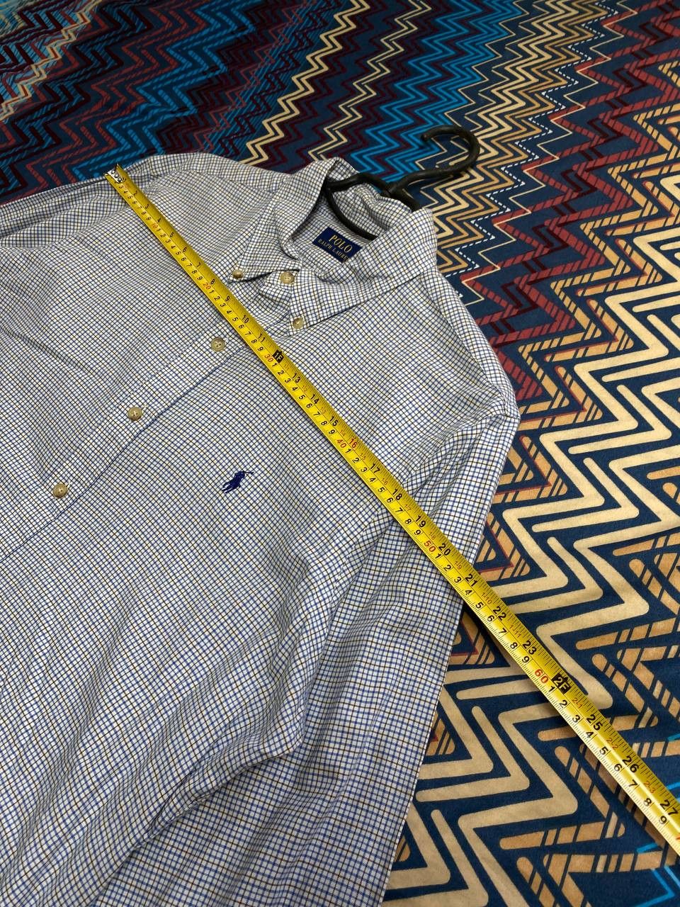 Polo Ralph Lauren × Ralph Lauren Vintage Ralph Lauren Checked Button Up Ls Shirt Size US L / EU 52-54 / 3 - 7 Thumbnail