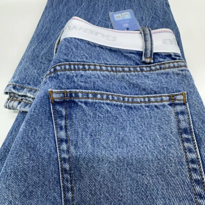 Alexander Wang Alexander Wang FW22 High-Waisted Denim Pants - Size 24" / US 00 / IT 34 - 9 Thumbnail
