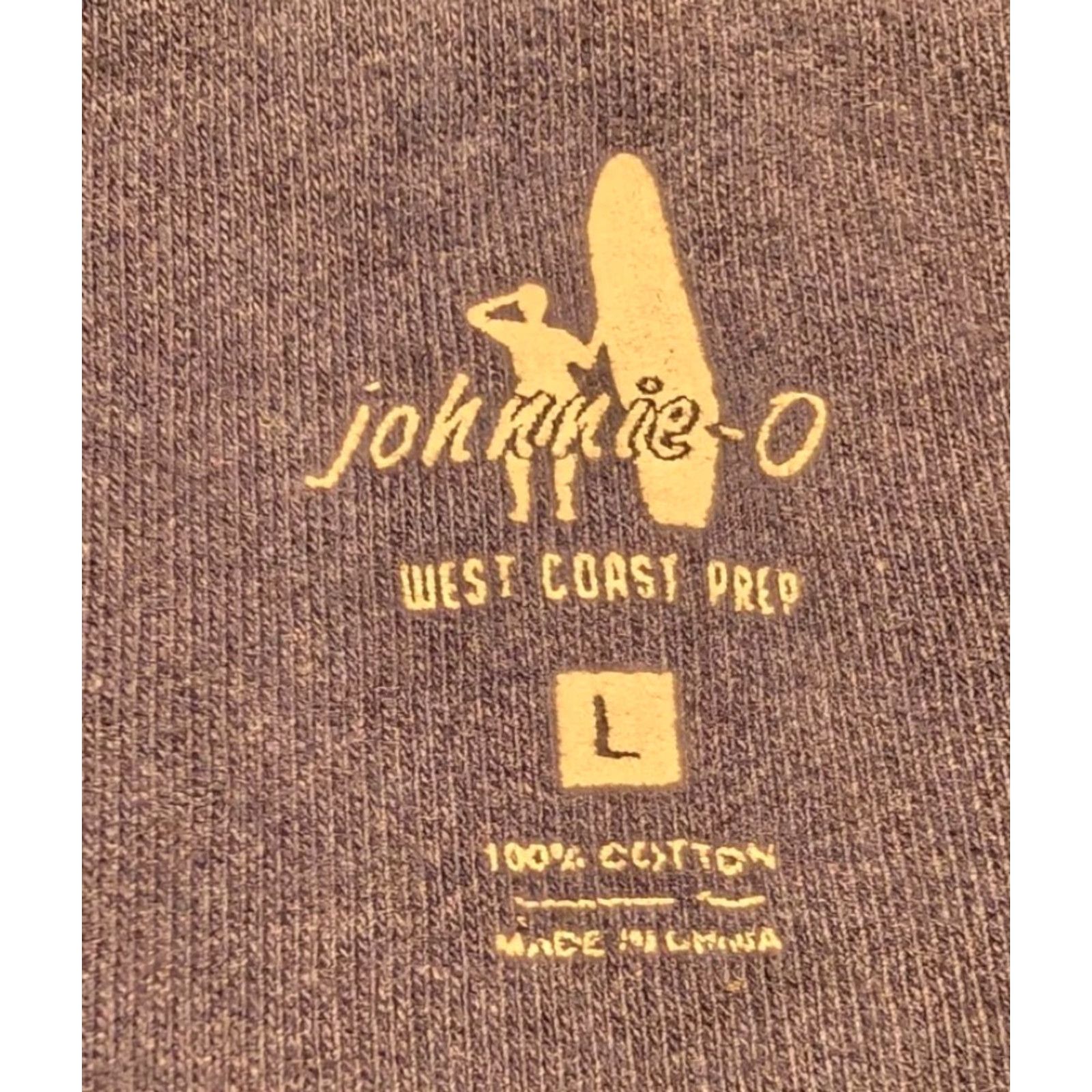 johnnie-O Johnnie-O Quarter Zip Pullover Cotton Sweater Heather Navy Sz L Pullover Regular Knit 1/4 Zip Mens Standing Logo Golf Preppy Classic Outdoor Size US L / EU 52-54 / 3 - 7 Thumbnail