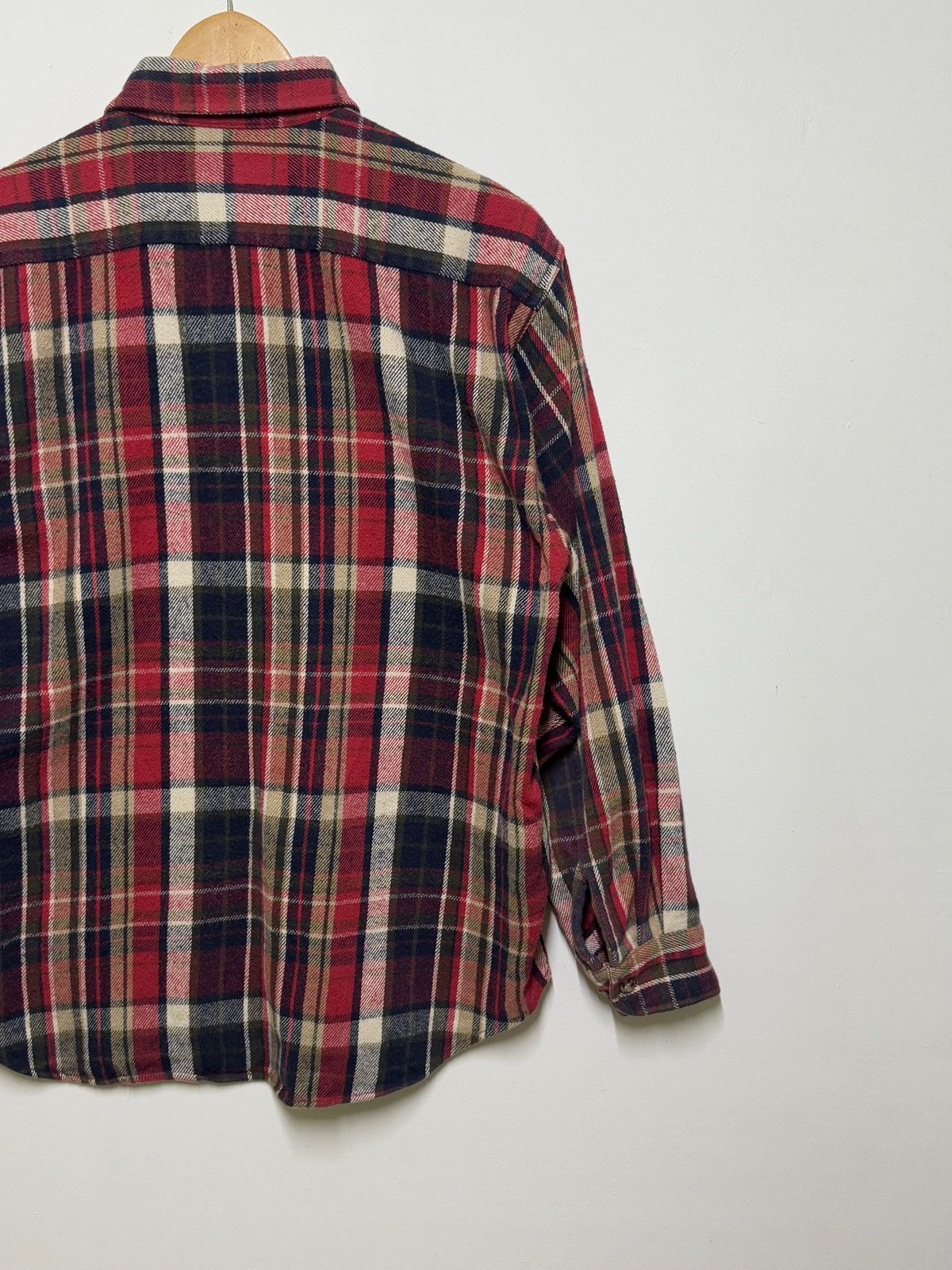 Wrangler Vintage Flannel WRANGLER TRAIL Plaid Tartan 2 Pocket Size US L / EU 52-54 / 3 - 9 Thumbnail