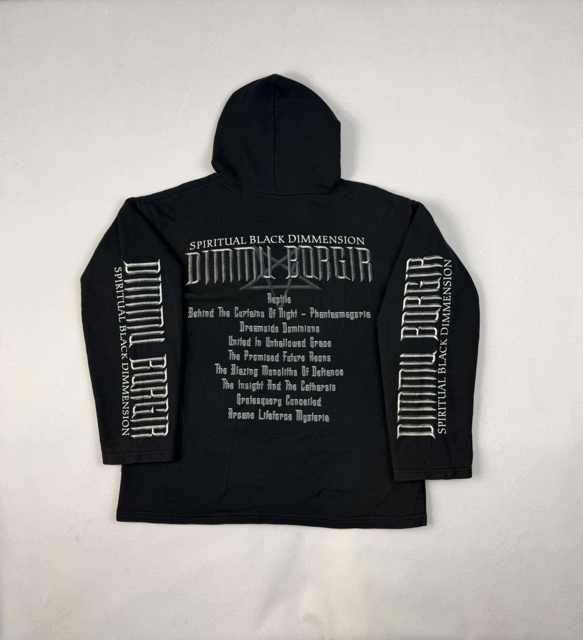 Vintage Dimmu Borgir Spiritual Black Dimensions Vintage 90's Print Size US L / EU 52-54 / 3 - 4 Thumbnail