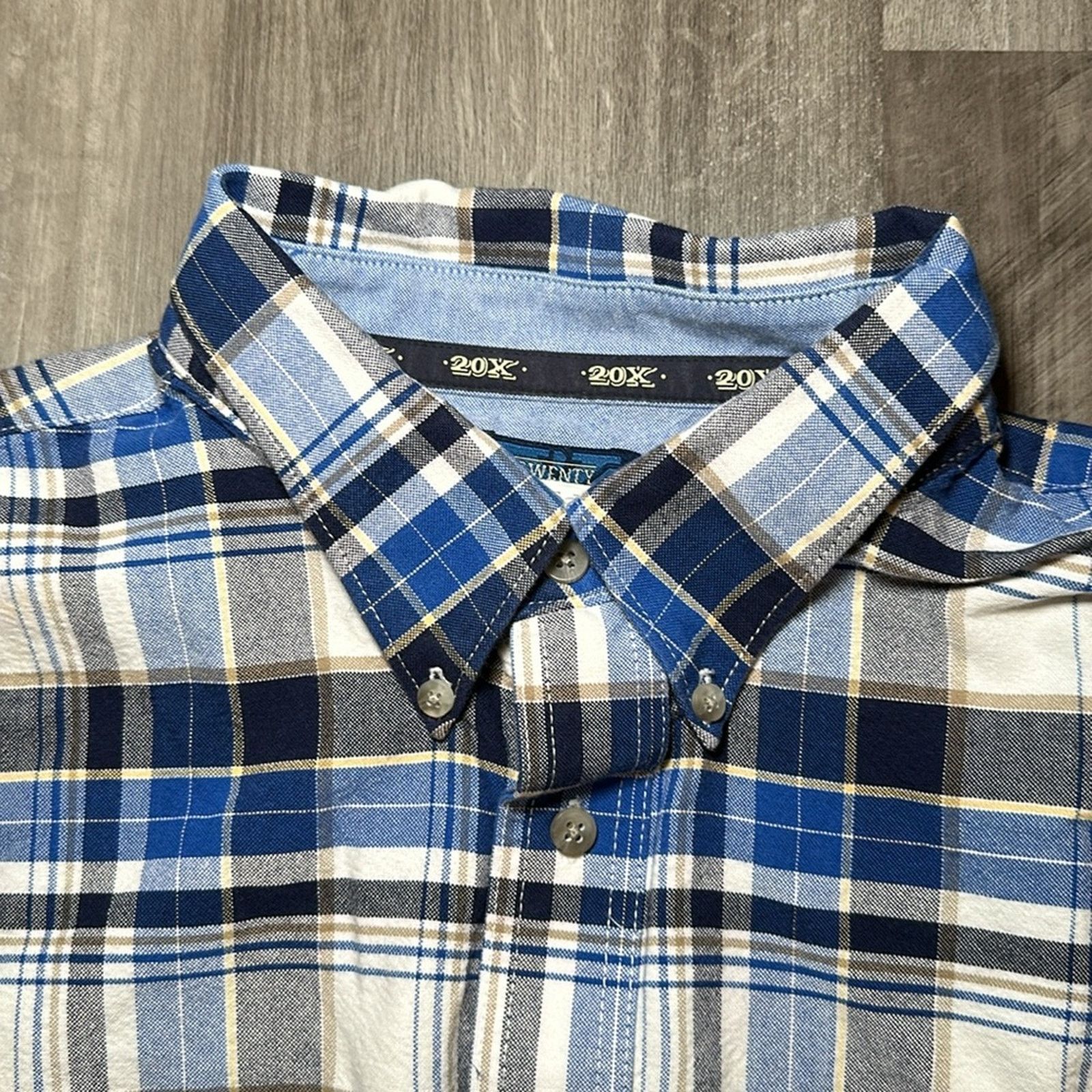Wrangler Wrangler 20X Long Sleeve Button Down - 2XL Size US XXL / EU 58 / 5 - 7 Thumbnail