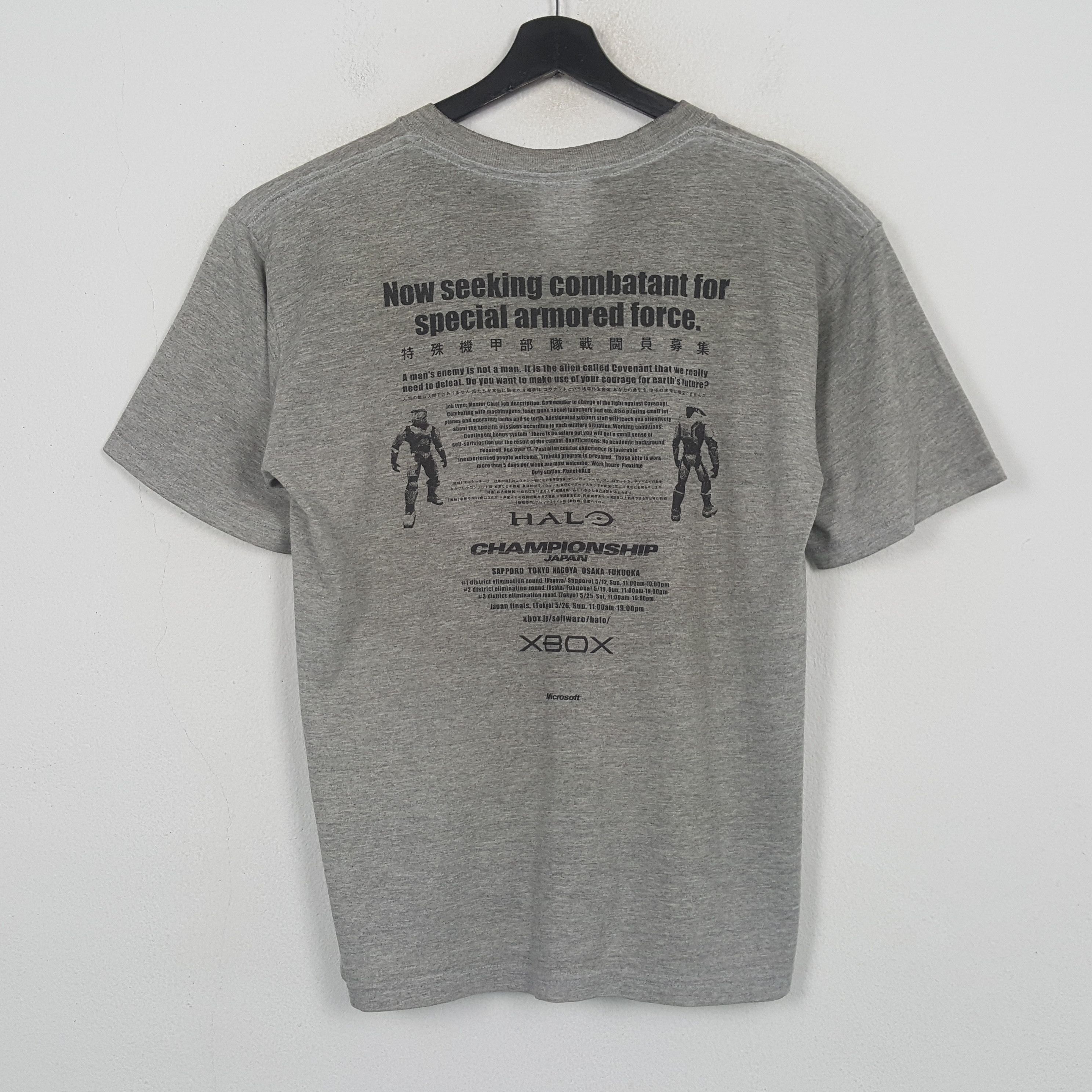 Vintage Halo Xbox Video Games Tshirt C301N17 Size US M / EU 48-50 / 2 - 3 Thumbnail