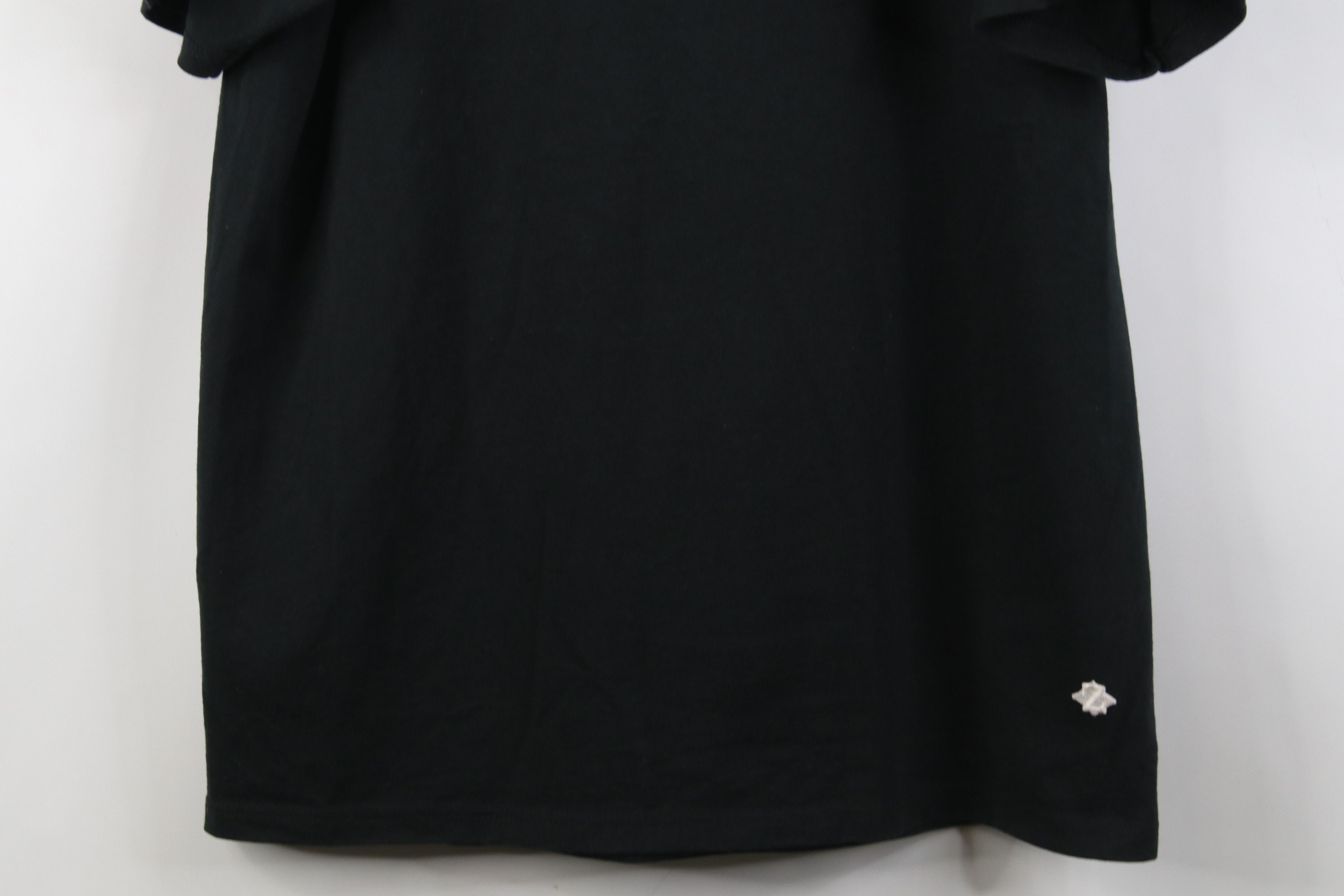 Vintage Vintage 90s Streetwear Blank Short Sleeve T-Shirt Black USA Size M / US 6-8 / IT 42-44 - 3 Thumbnail