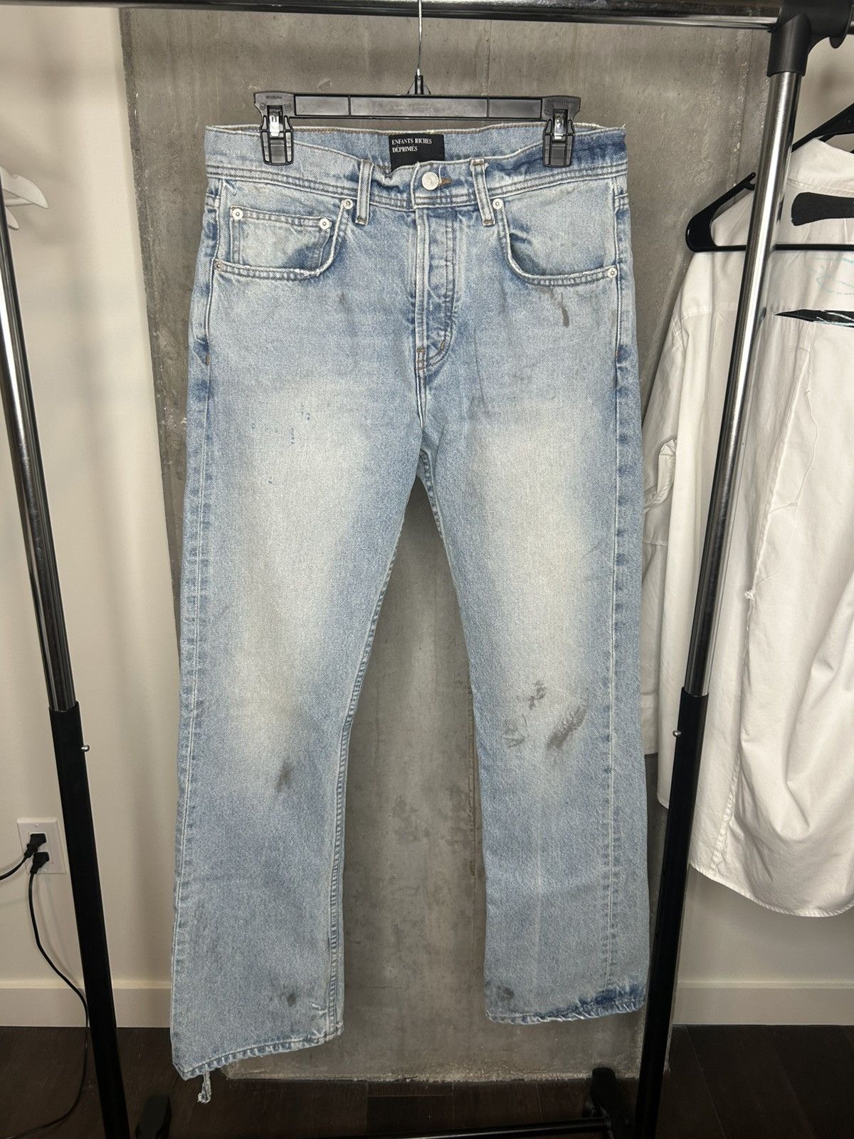 Enfants Riches Deprimes CLASSIC FLARE LEG JEANS DIRTY BLUE Size US 30 / EU 46 - 1 Thumbnail
