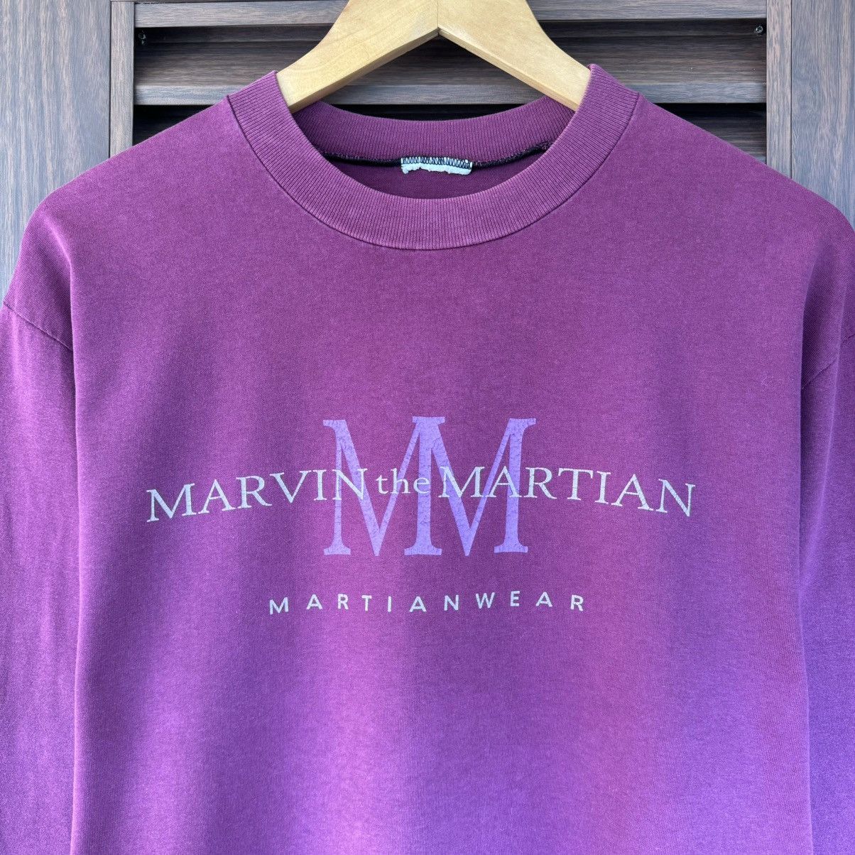 Vintage × Warner Bros Vintage Marvin The Martian By Warner Bros Size US M / EU 48-50 / 2 - 5 Thumbnail