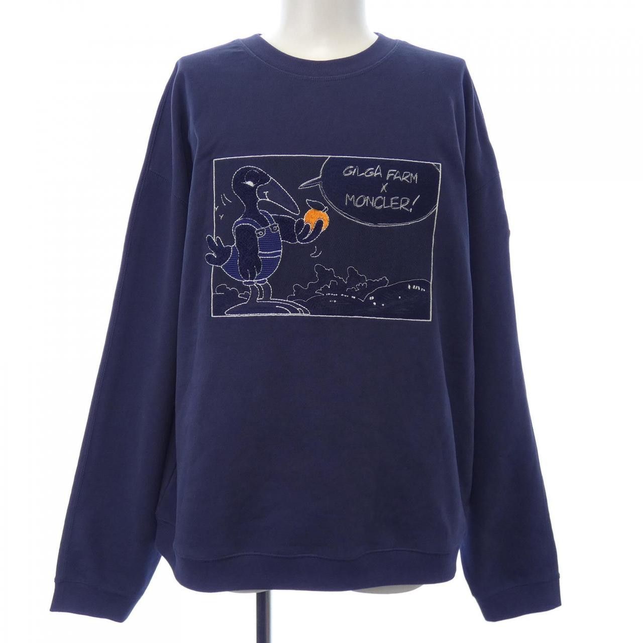 Moncler Moncler Moncler Genius GILGA FARM Sweatshirt Cotton Sweatshirts & Hoodies GILGA FARM DUTY FREE for USA Size ONE SIZE - 1 Thumbnail