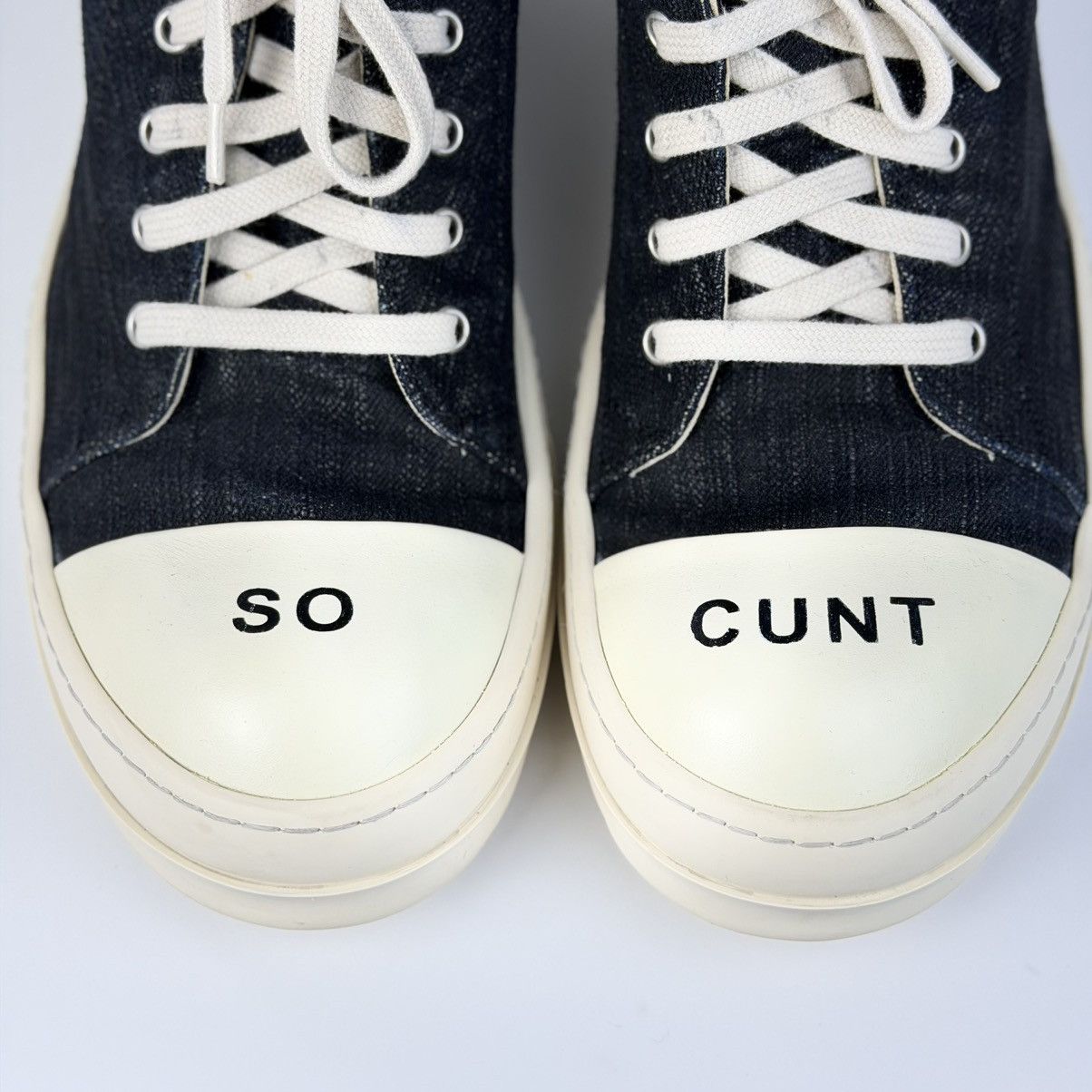 Rick Owens Drkshdw Rick Owens So Cunt Ramones Denim Size US 11 / EU 44 - 3 Thumbnail
