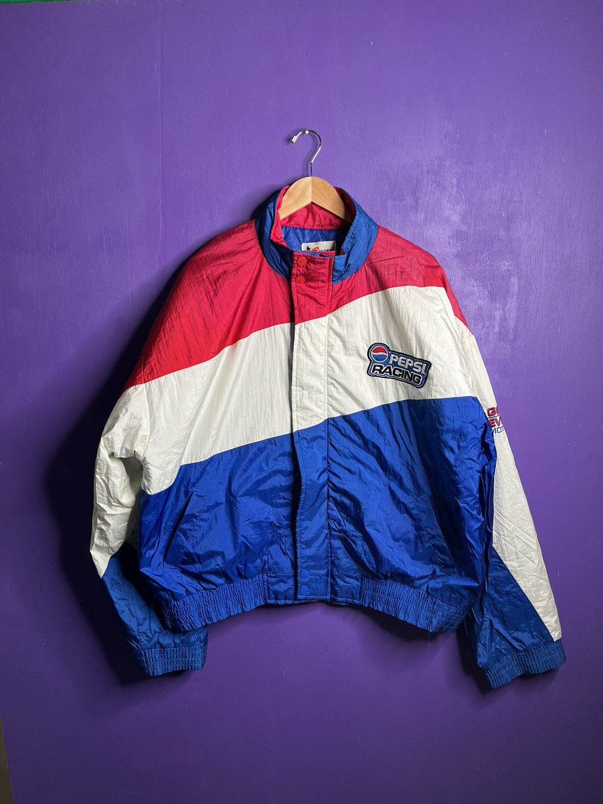 NASCAR × Vintage Vintage 90s NASCAR Pepsi racing puffer jacket Size US XXL / EU 58 / 5 - 1 Thumbnail