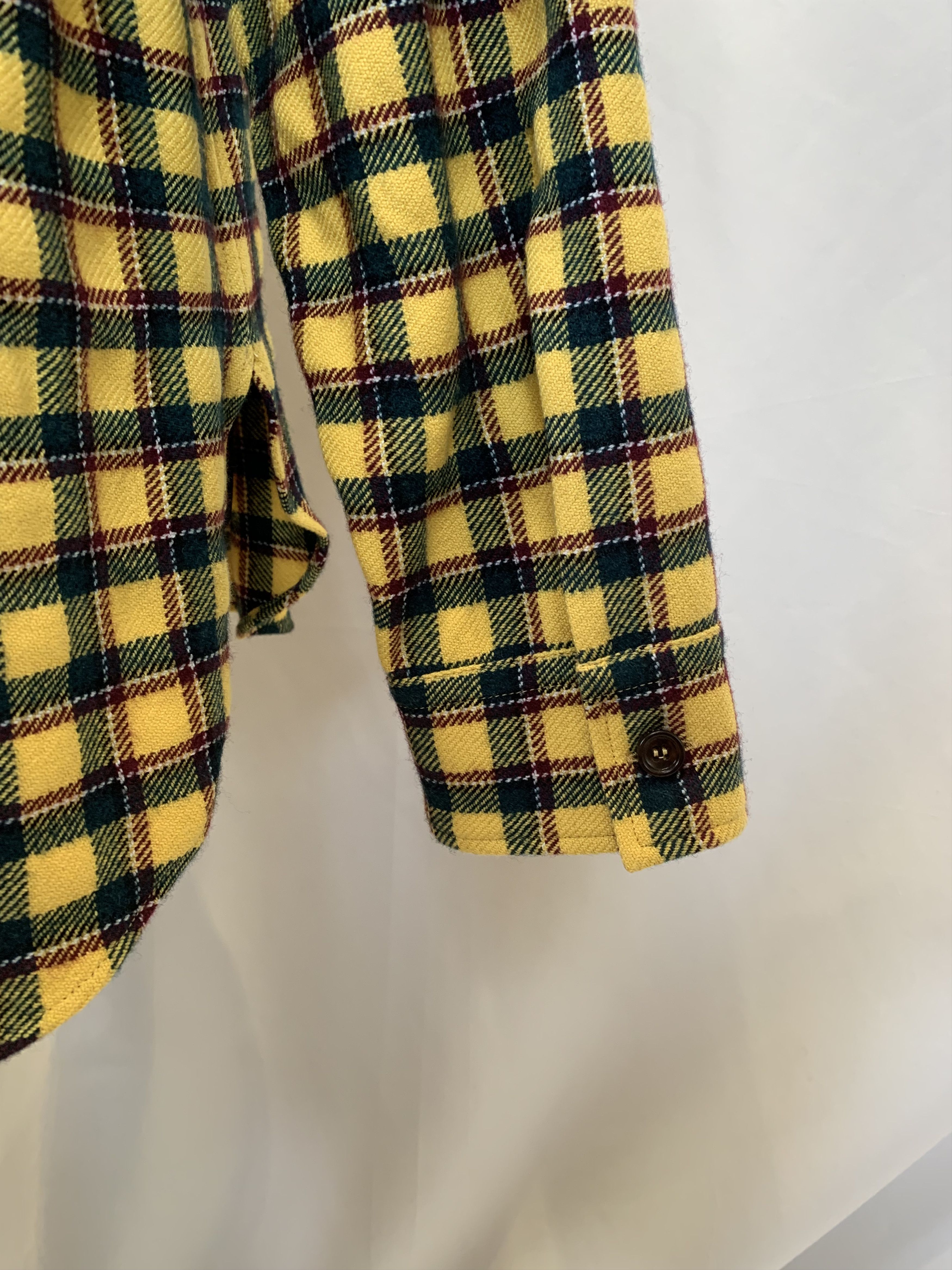 Gucci Gucci UFO Yellow Checked Shirt Size US L / EU 52-54 / 3 - 9 Thumbnail