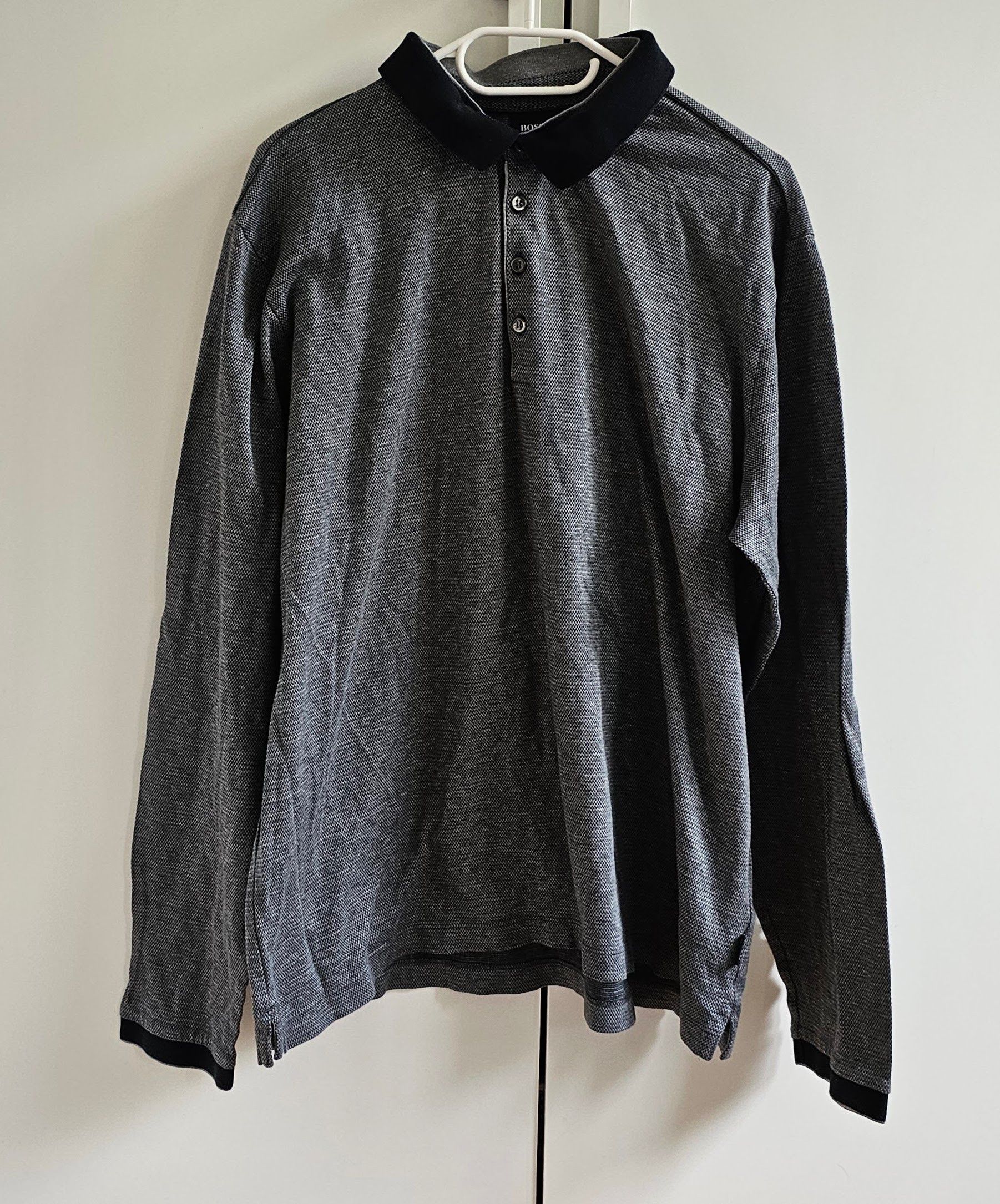 Hugo Boss Hugo Boss long sleeve polo XXL Size US XXL / EU 58 / 5 - 1 Thumbnail
