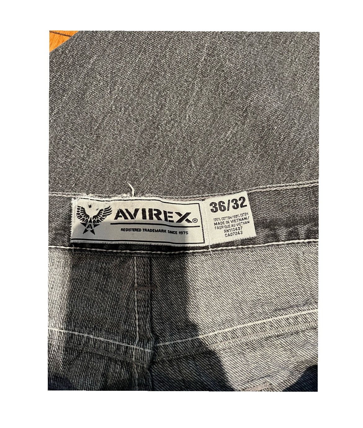 Avirex Baggy y2k avirex jeans Size US 36 / EU 52 - 3 Thumbnail