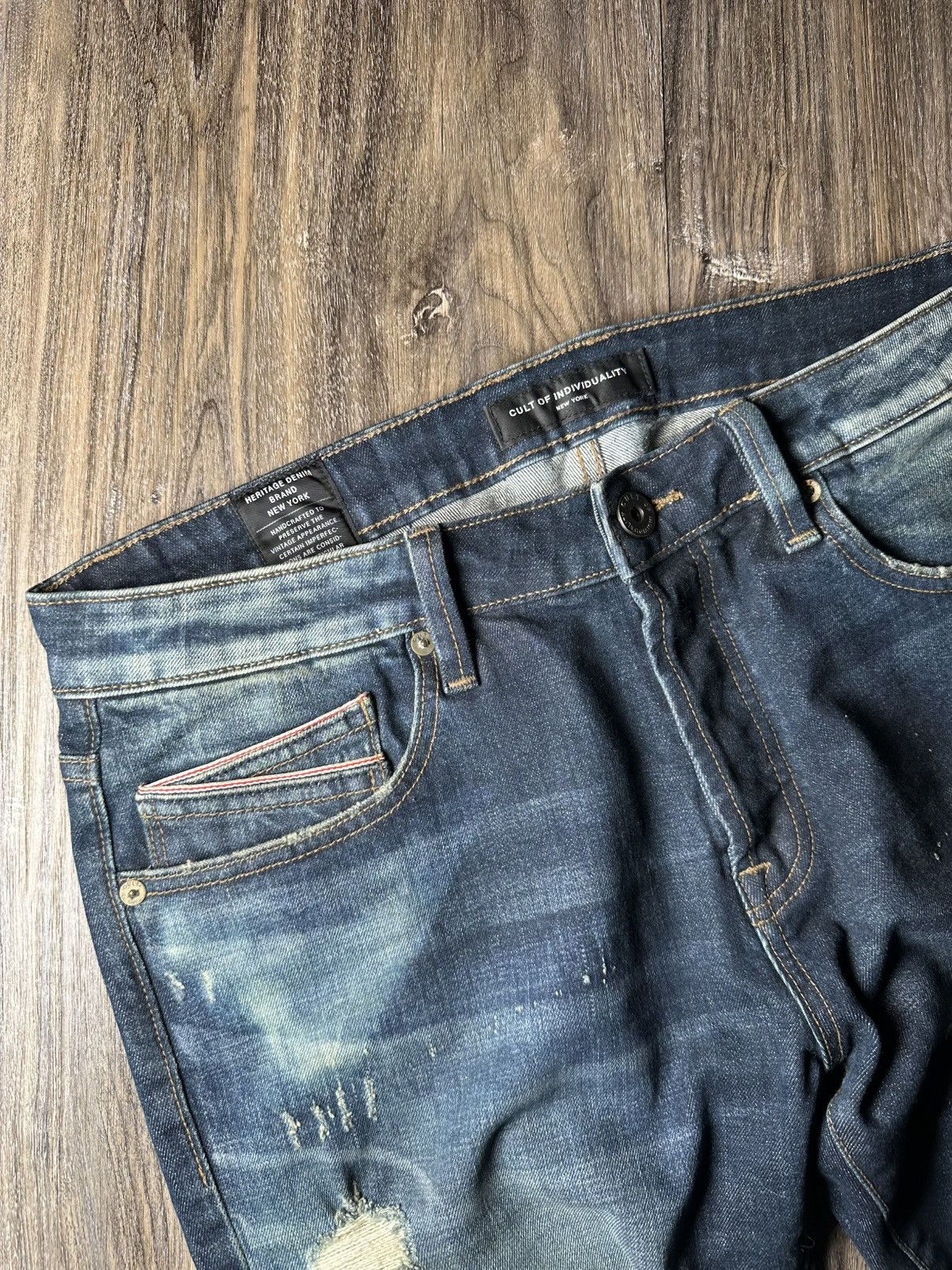 Cult Of Individuality × Vintage CULT OF INDIVIDUALITY men’s jeans Size US 34 / EU 50 - 4 Thumbnail