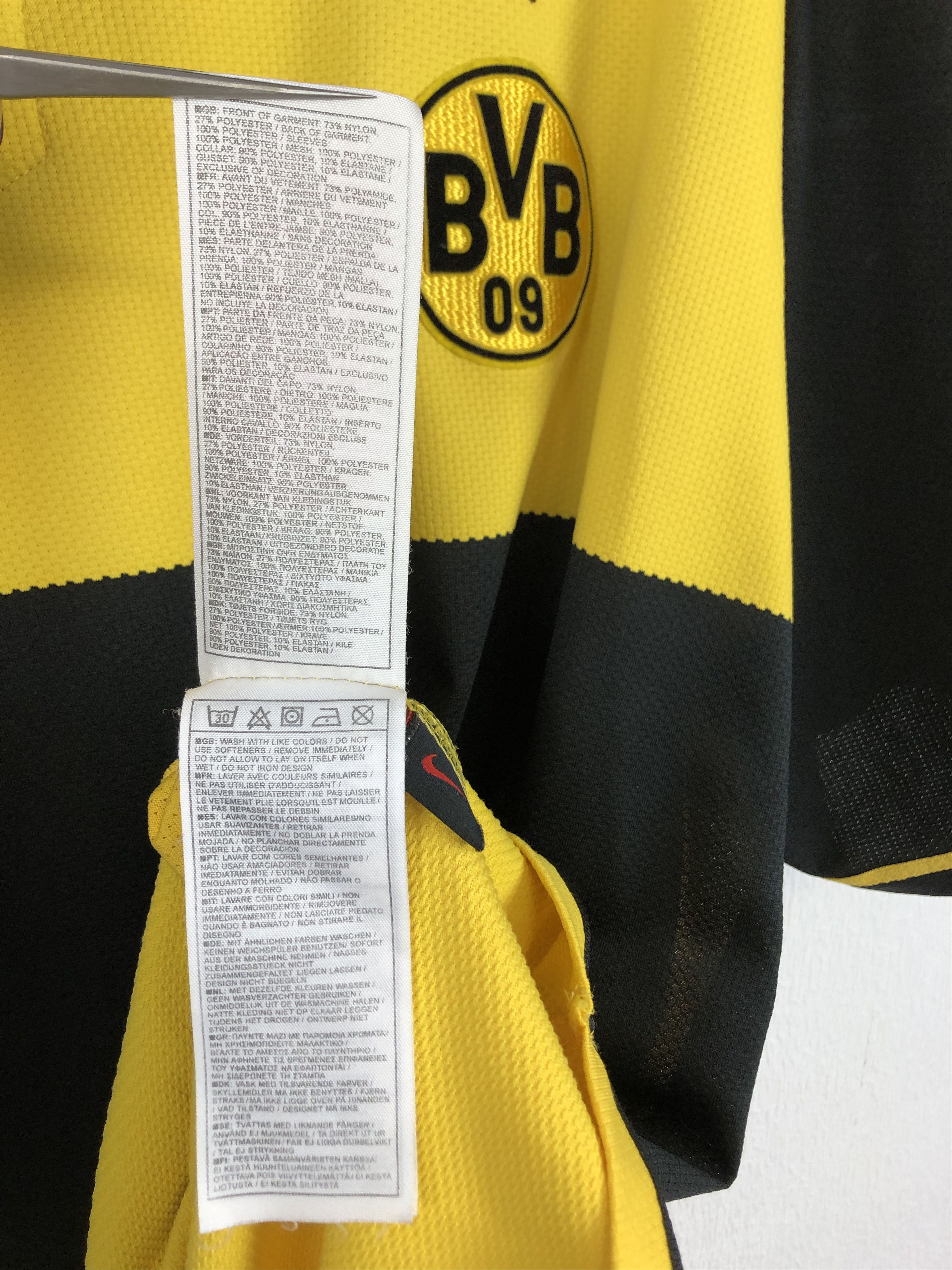 Nike × Vintage Borussia Dortmund football shirt 2007 #10 Petric Jersey Nike Size US XL / EU 56 / 4 - 13 Thumbnail