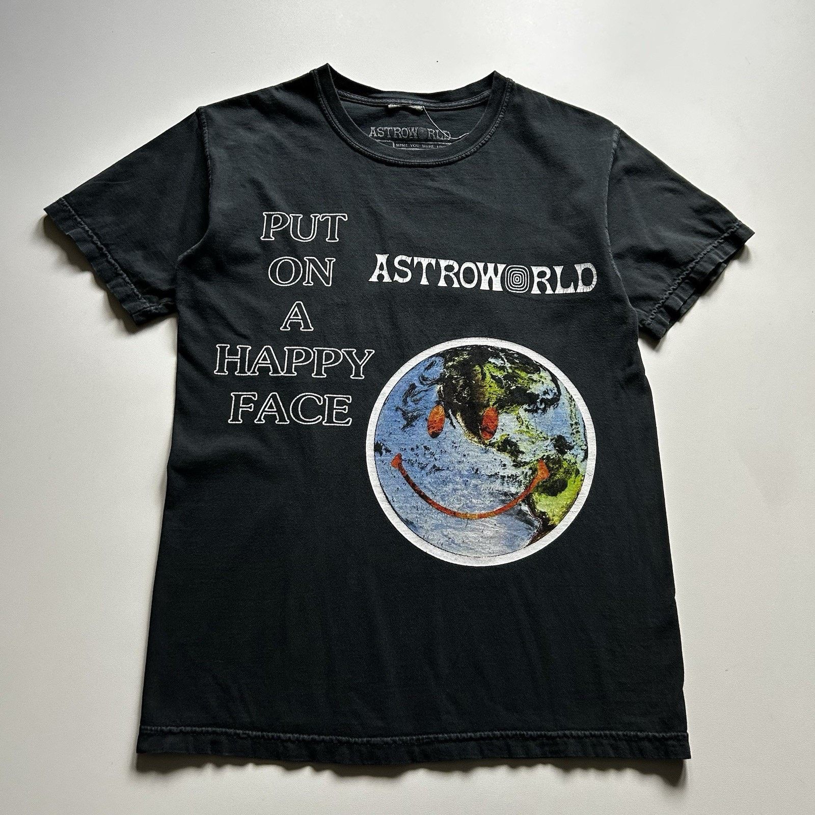Rap Tees Astroworld T Shirt Small Travis Scott Down To Earth Rap Tee Size US S / EU 44-46 / 1 - 1 Thumbnail