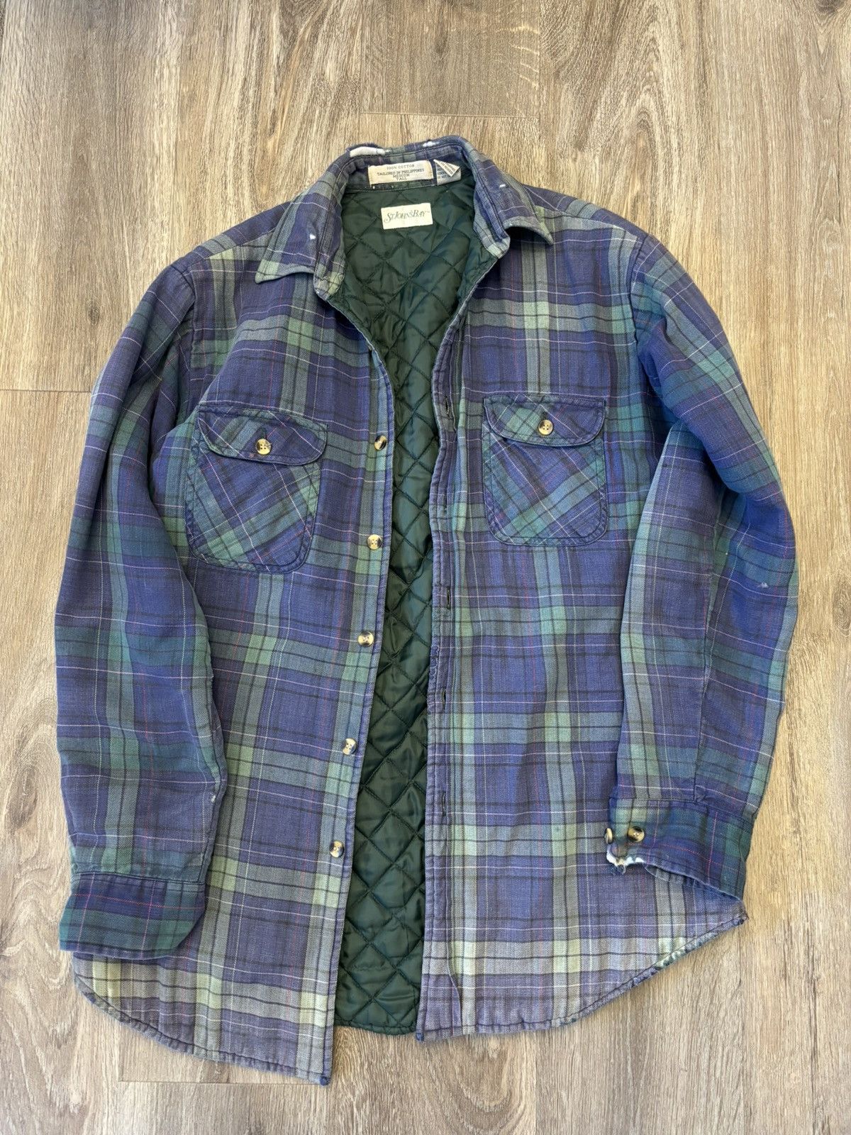 St. Johns Bay St Johns Bay Flannel Button Up Jacket Size US M / EU 48-50 / 2 - 1 Thumbnail