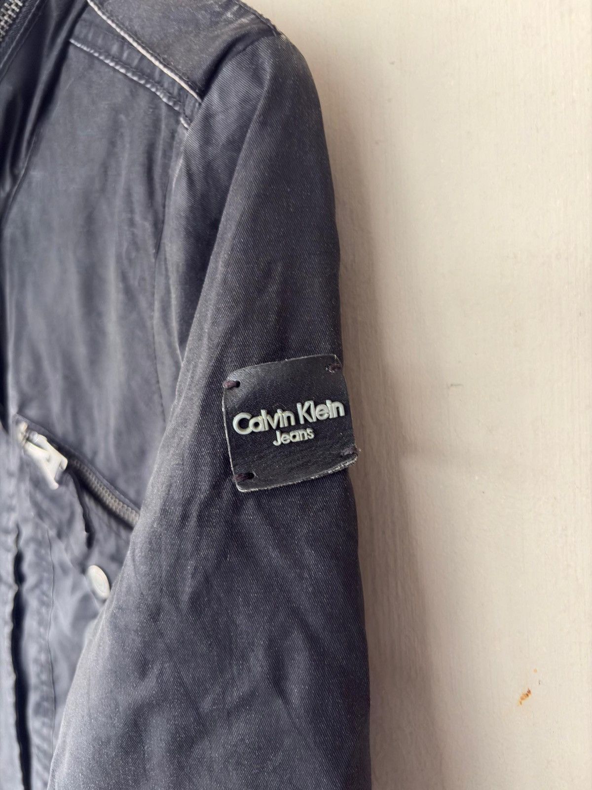 Calvin Klein Vtg Calvin Klein Jeans Parka Jacket 4 Pocket Design Size US M / EU 48-50 / 2 - 9 Thumbnail