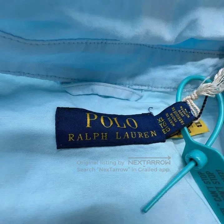 Polo Ralph Lauren Polo Ralph Lauren Solid Embroidered Zip Collar Jacket. Size US XL / EU 56 / 4 - 2 Thumbnail
