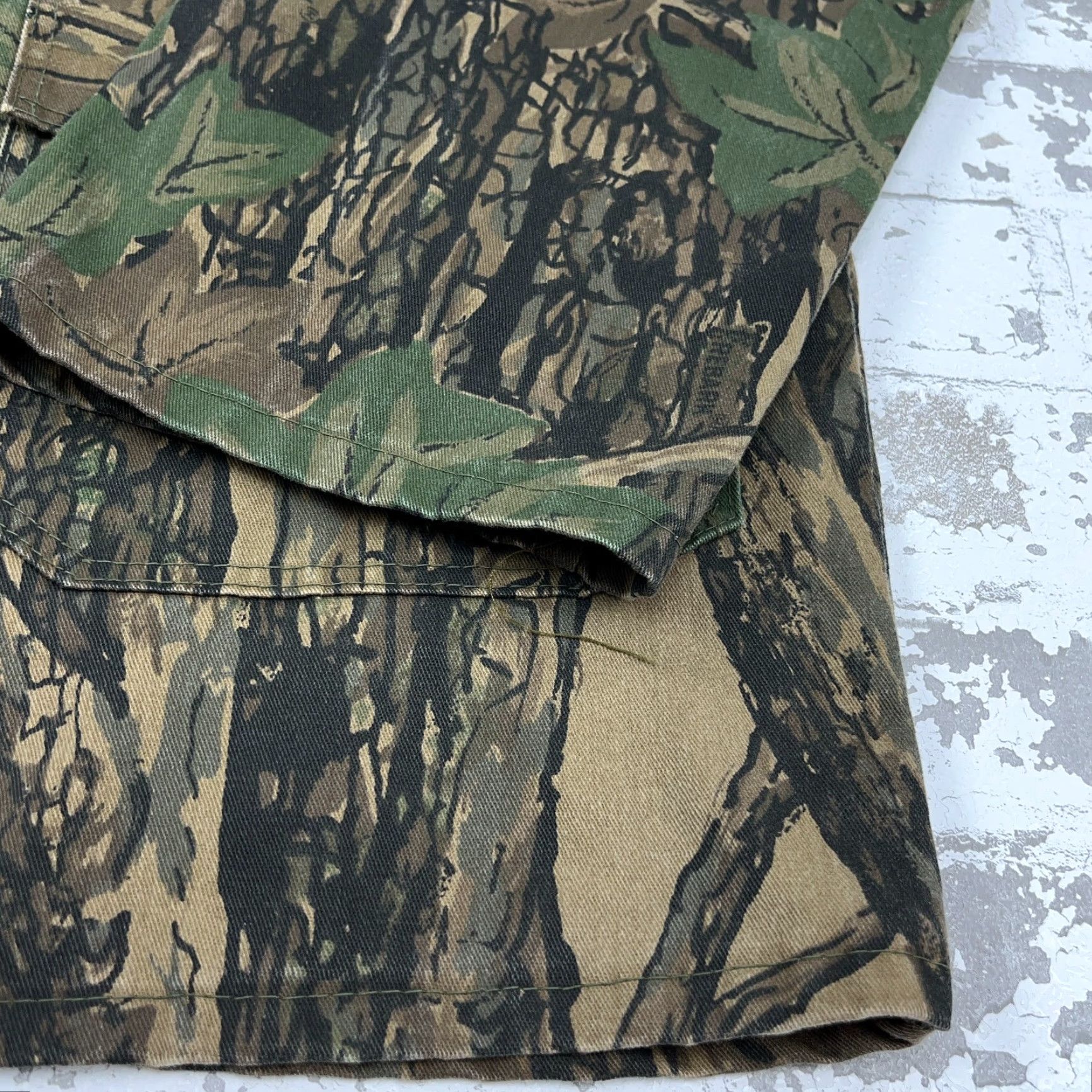 Vintage VINTAGE Ranger Jacket Men L Brown Camouflage Canvas Button Up Military Shacket All Seasons Pockets Logo 80s USA Size US L / EU 52-54 / 3 - 6 Thumbnail