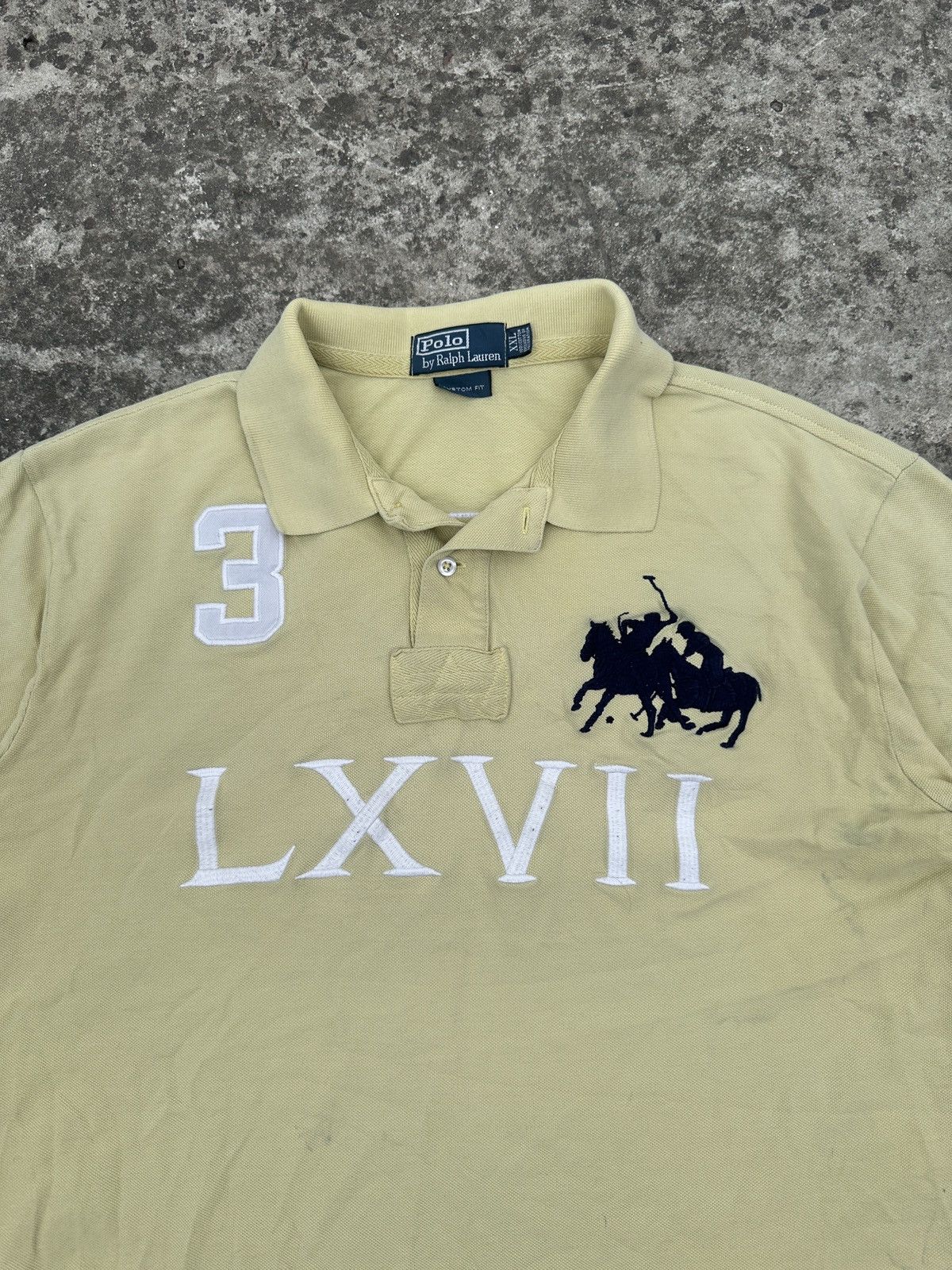 Polo Ralph Lauren Y2K Polo Ralph Lauren Rare Polo Big Logo Streetwear 2XL Rare Size US XXL / EU 58 / 5 - 2 Thumbnail