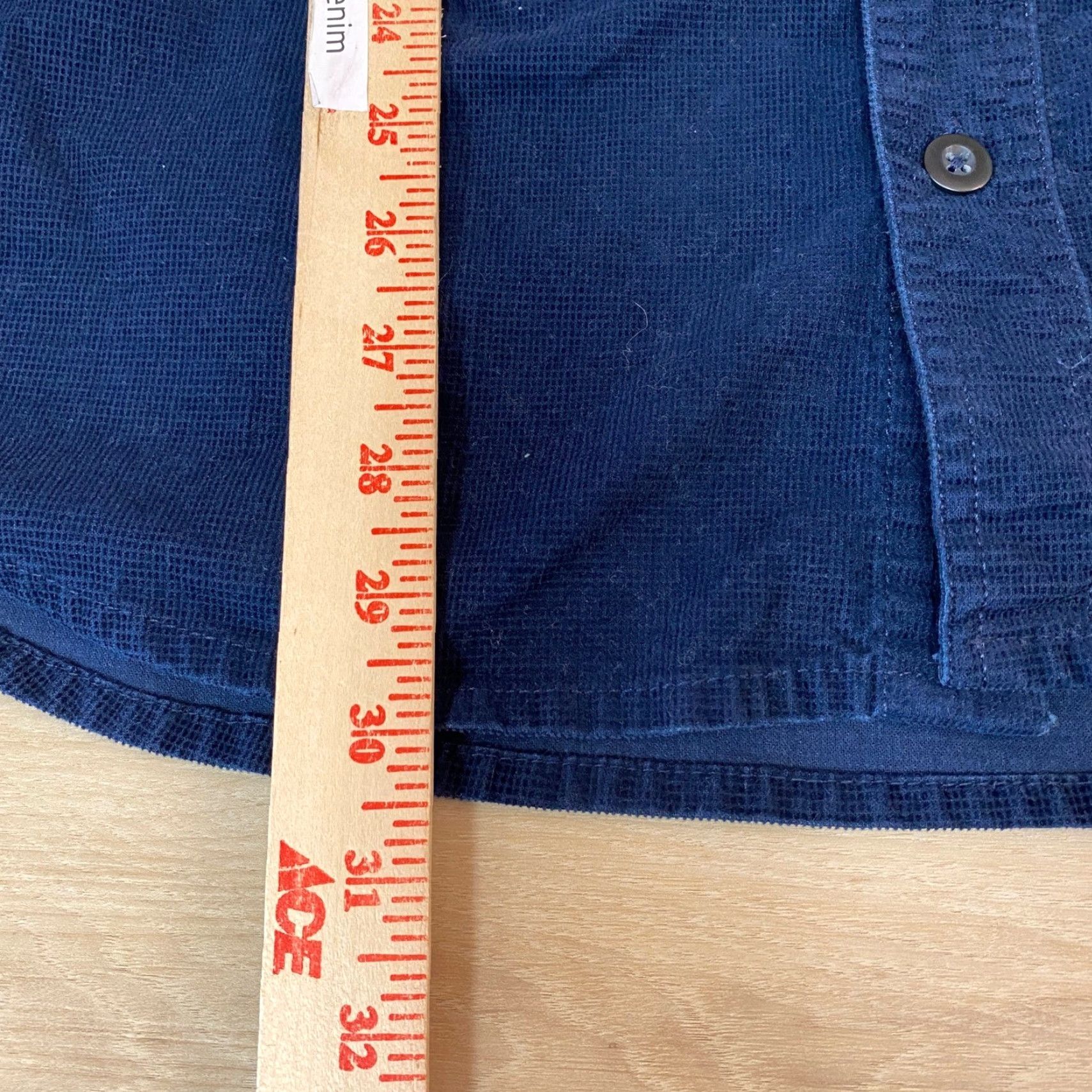Eddie Bauer Eddie Bauer Mens Corduroy Shirt Long Sleeve Button-Down Blue XXL Size US XXL / EU 58 / 5 - 6 Thumbnail