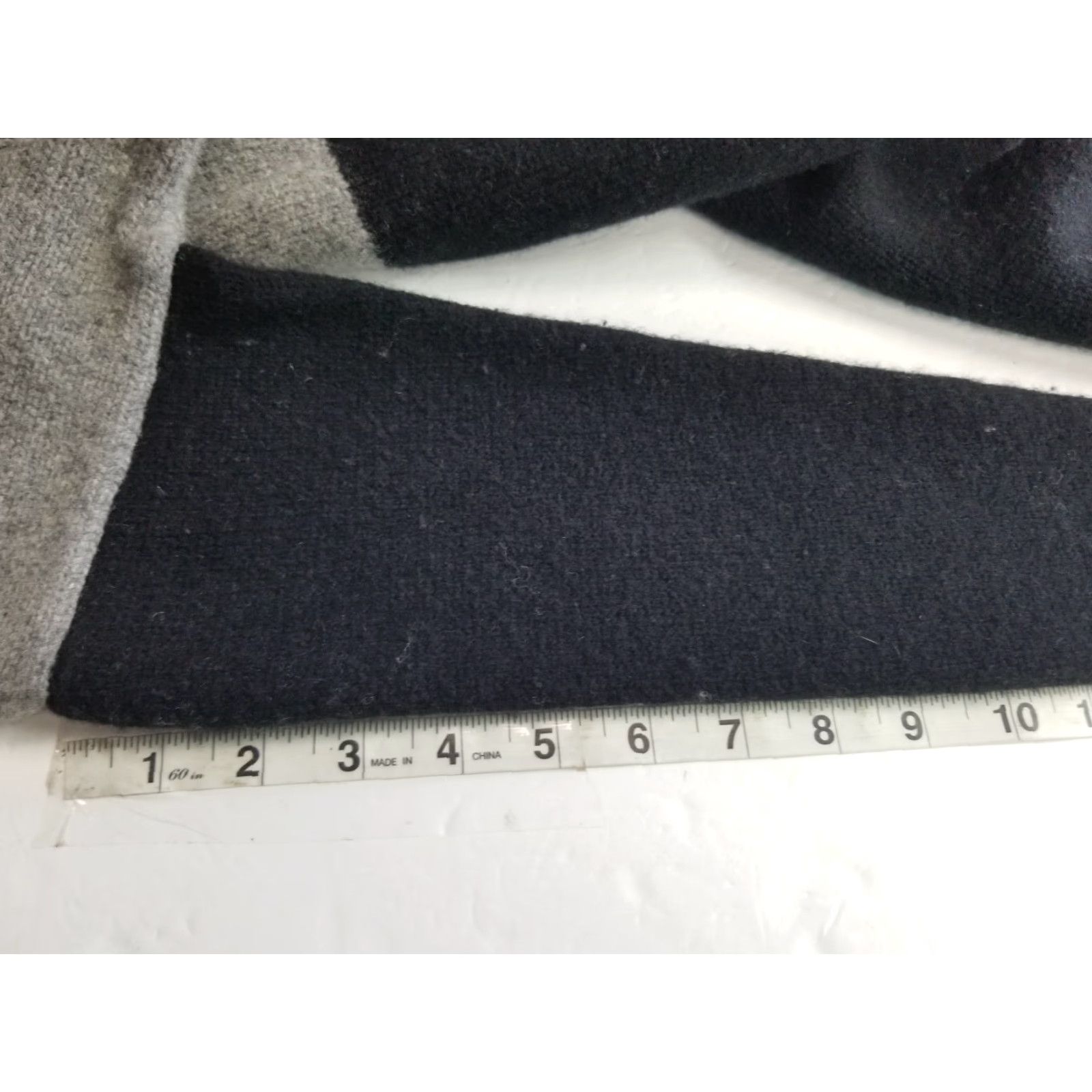 Madewell Madewell Foldover Crew Neck Sweater Dress Merino Wool Navy Blue XXS Women Long Sleeve Midi Dress Size XXS / US 00 / IT 34 - 6 Thumbnail
