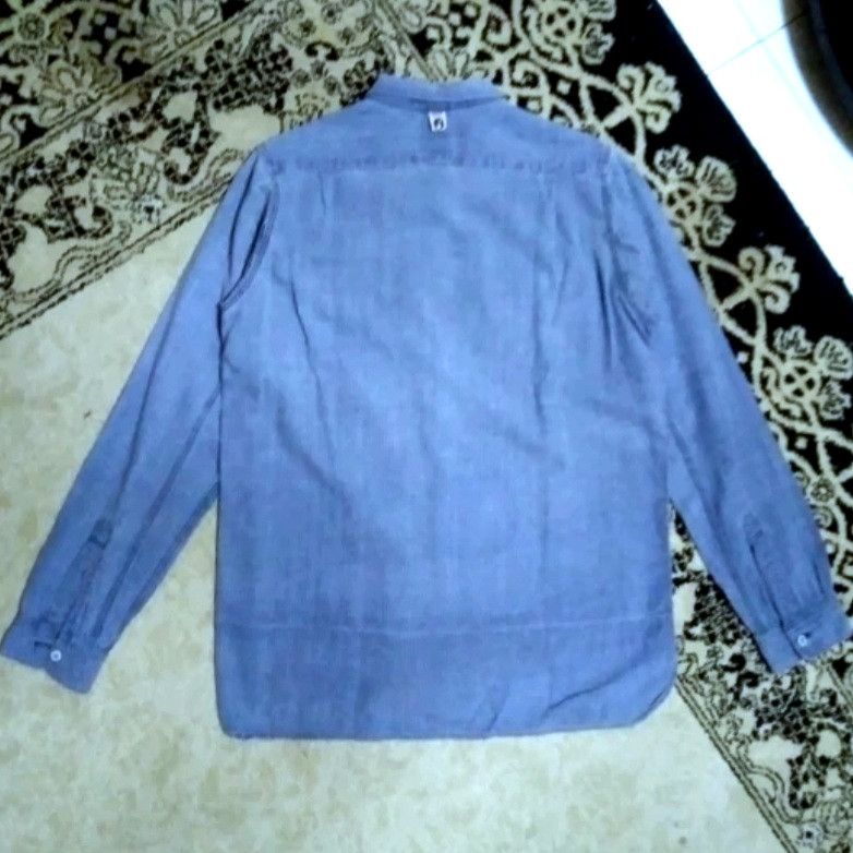 Visvim Visvim Long Rider Indigo Check SS14 Size US S / EU 44-46 / 1 - 5 Thumbnail