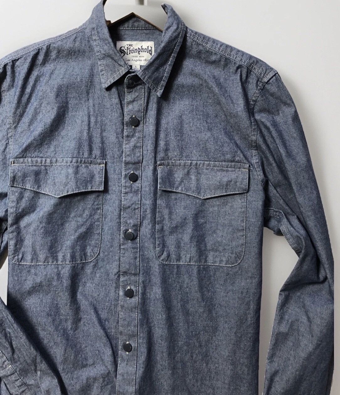 The Stronghold The Stronghold Los Angeles Denim Work Shirt – Size Large Size US L / EU 52-54 / 3 - 1 Thumbnail