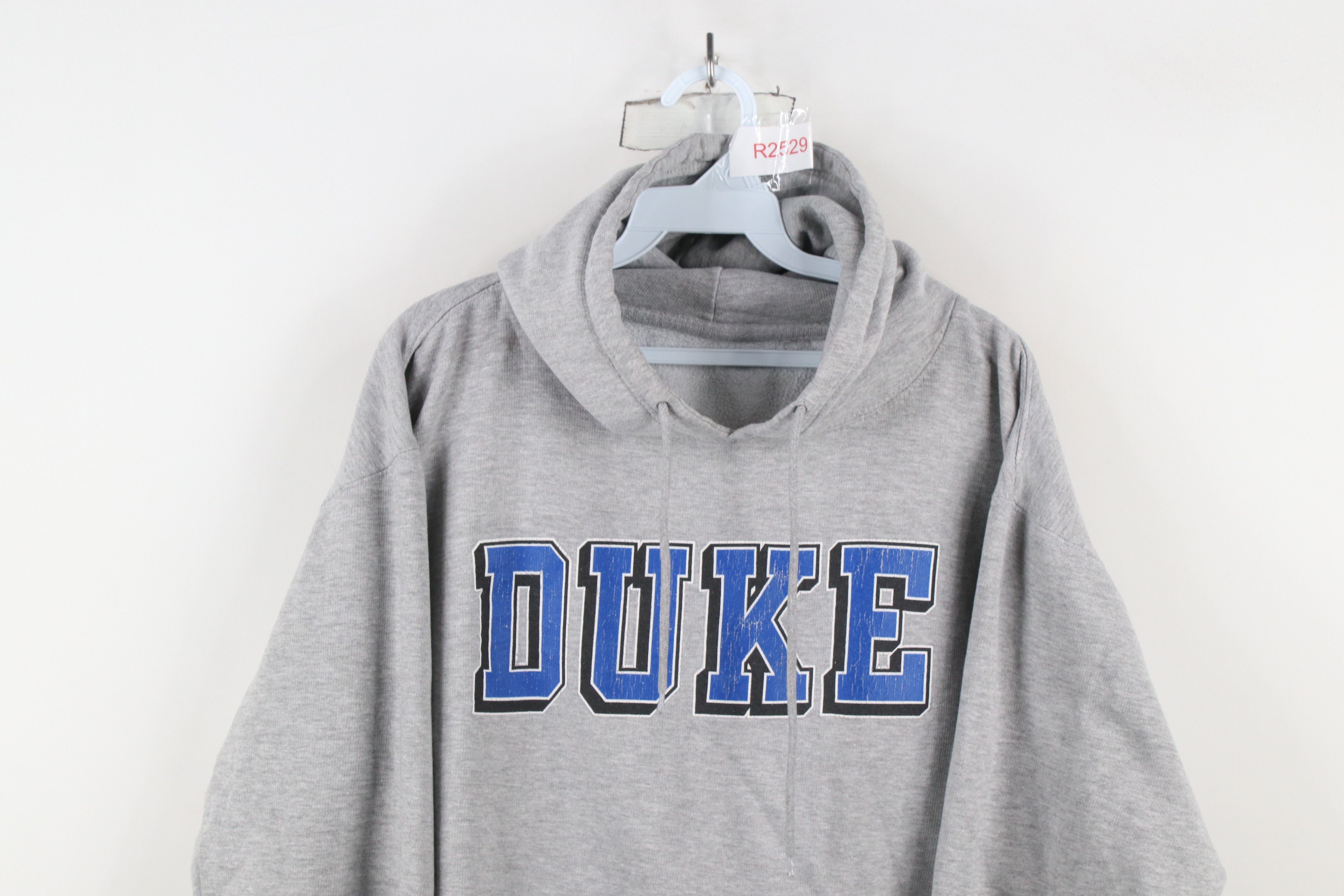 Vintage Vintage 90s Spell Out Duke University Hoodie Sweatshirt Size US S / EU 44-46 / 1 - 2 Thumbnail