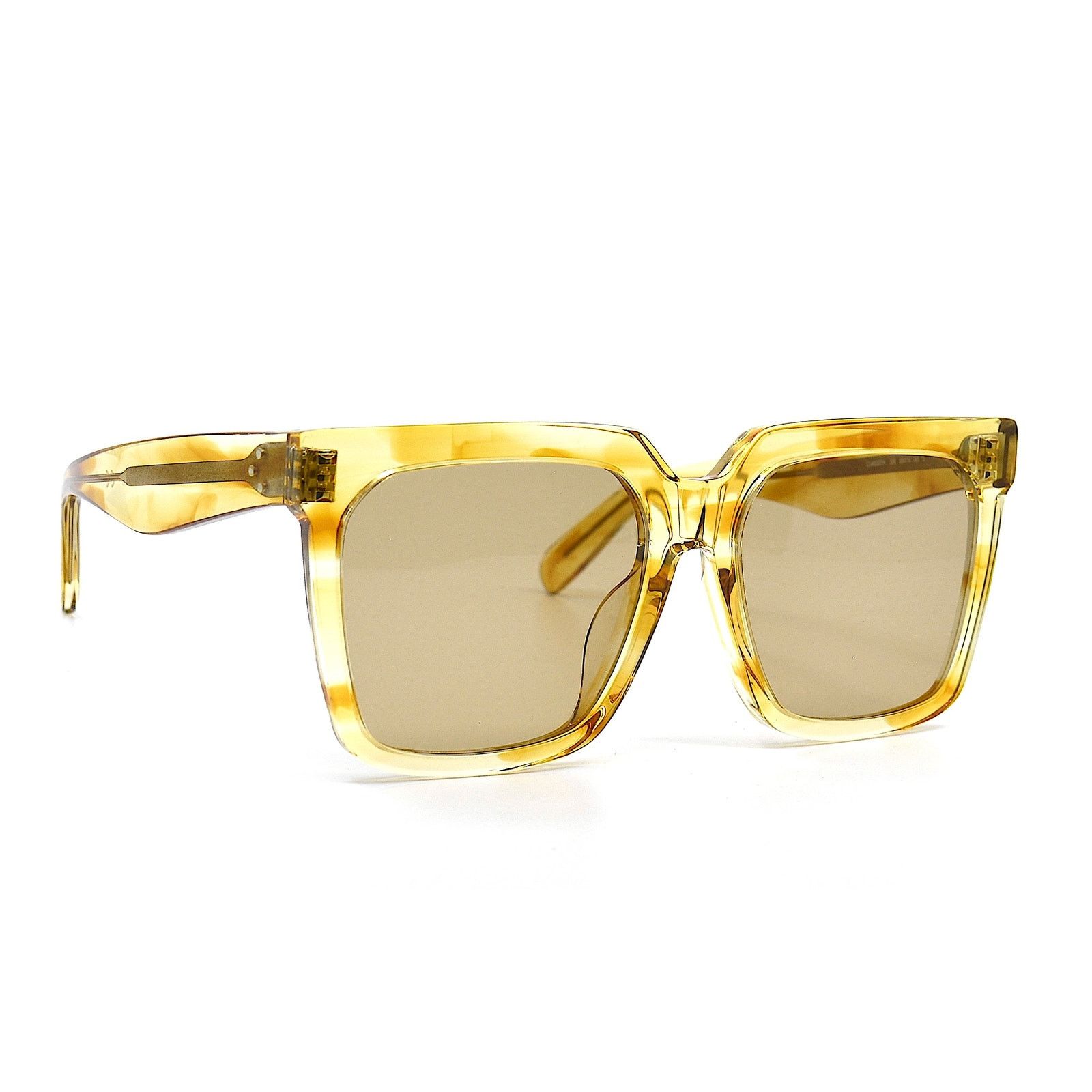 Celine CELINE PARIS CL4055FN 55E STRIPED HONEY HAVANA SUNGLASSES Size ONE SIZE - 1 Thumbnail