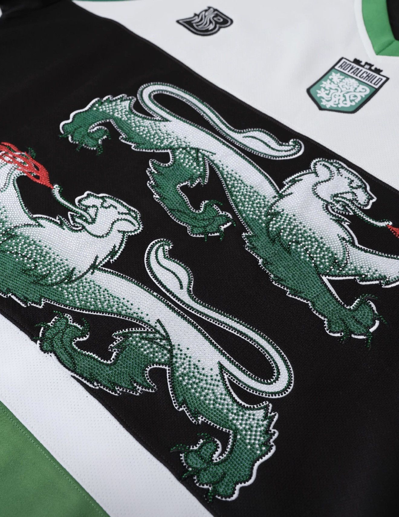 Birth of Royal Child Birth of Royal Child 'Double Lions' Green Jersey Size US XL / EU 56 / 4 - 3 Thumbnail