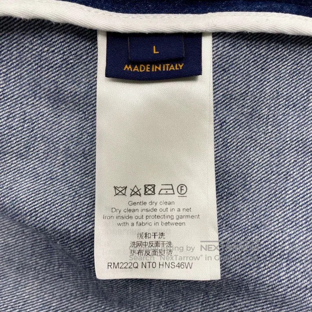 Louis Vuitton LV Light Blue Denim Jacket L. Size US L / EU 52-54 / 3 - 6 Thumbnail
