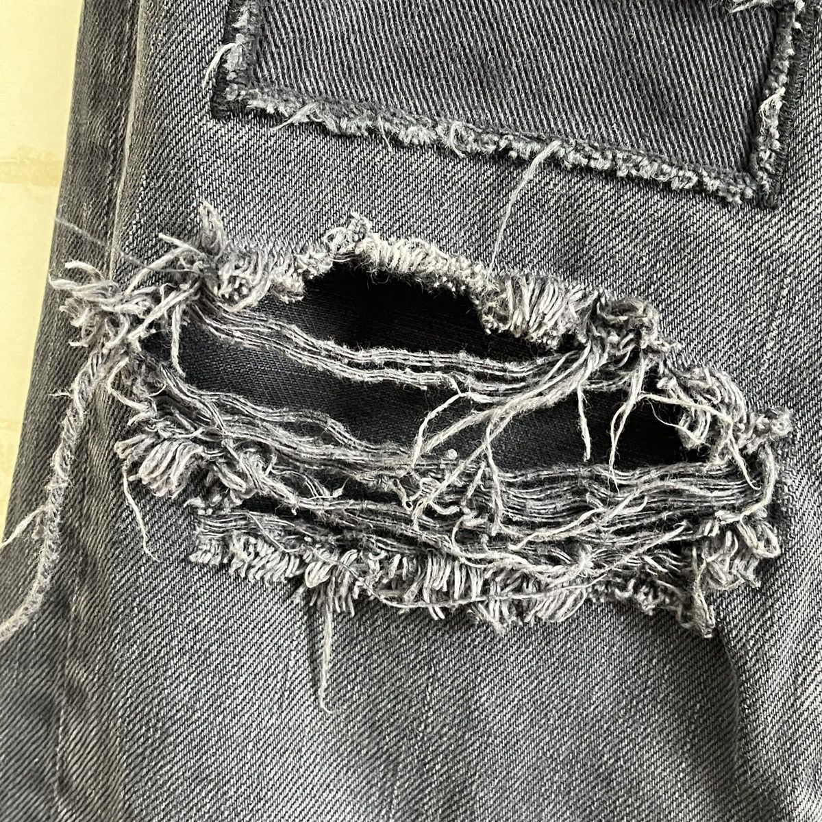 Hysteric Glamour × If Six Was Nine Tokyo Harajuku Hysteric Glamour Distressed Denim Patches Size US 30 / EU 46 - 13 Thumbnail