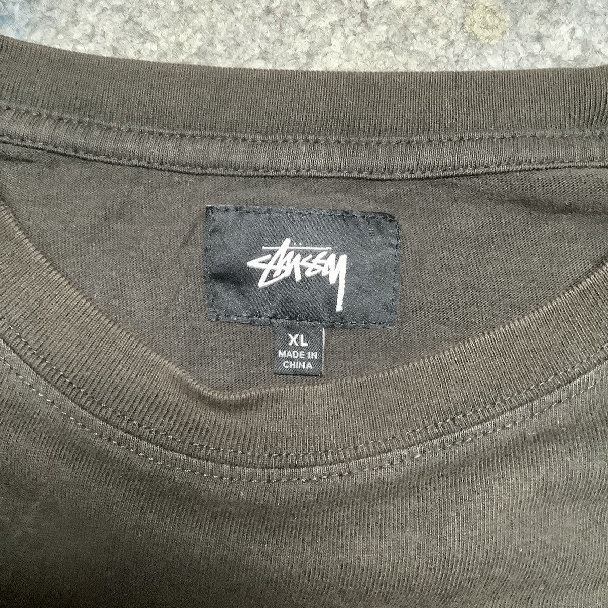 Stussy × Vintage Vintage 90s Stussy Long Shirt Sunfaded Size US XL / EU 56 / 4 - 3 Thumbnail
