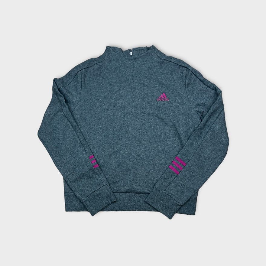 Adidas Adidas | Women's Mockneck Sweatshirt | Large Size L / US 10 / IT 46 - 8 Thumbnail
