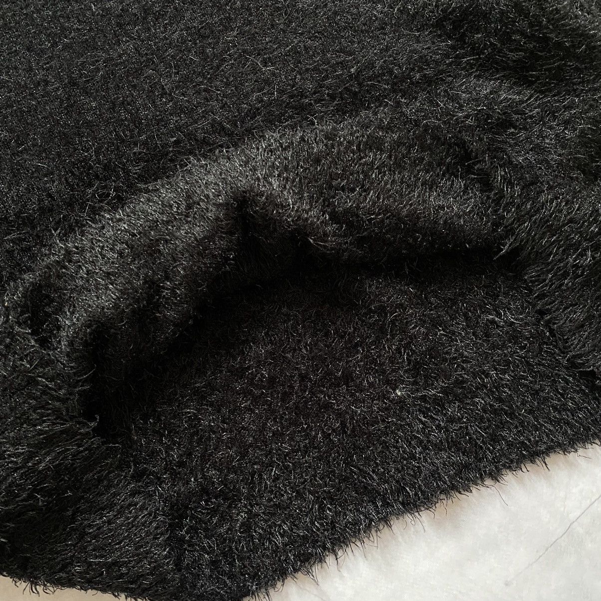 Japanese Brand × Seditionaries Vintage Marni Style Black Mohair Knit Sweater Y2K Size US S / EU 44-46 / 1 - 4 Thumbnail