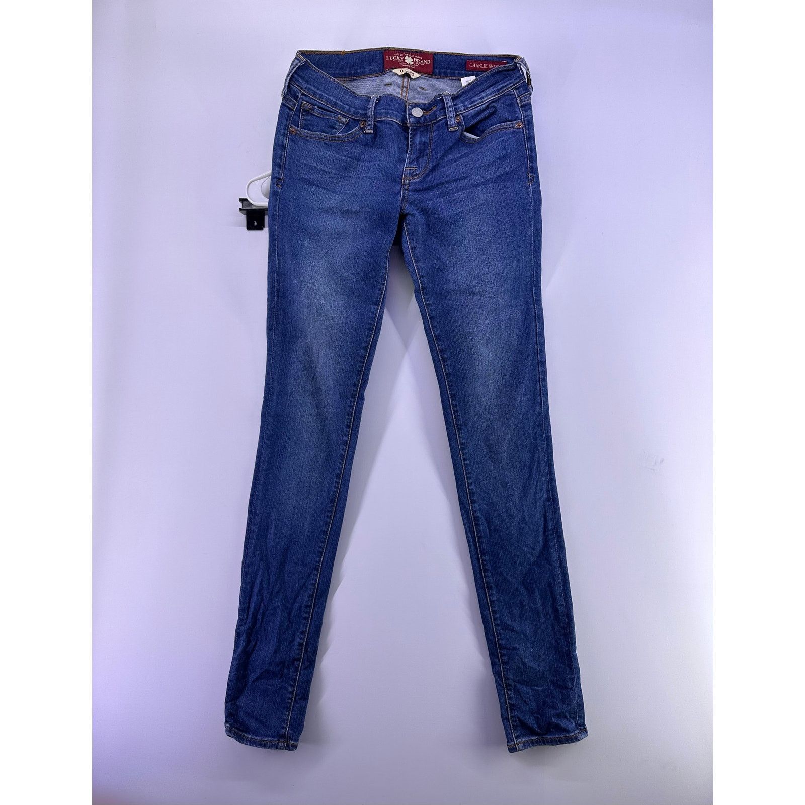 Lucky Brand Lucky Brand Blue Skinny Jeans Size 0 Size 25" / US 0 / IT 36 - 1 Thumbnail