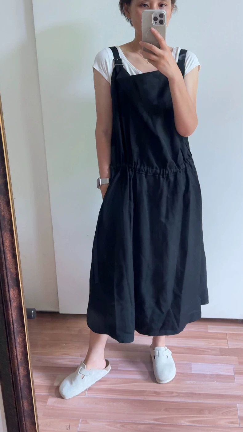 Y's Y's size 1 Black wool dress Size S / US 4 / IT 40 - 9 Thumbnail