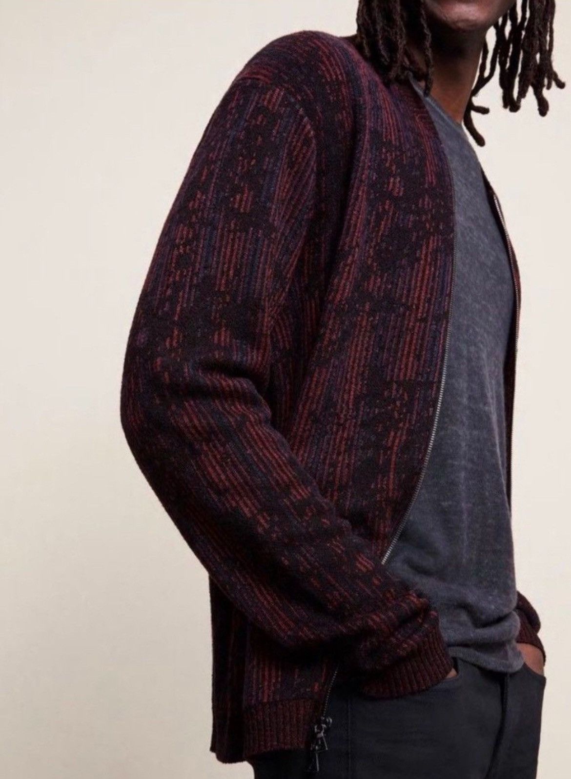 John Varvatos Jacquard cardigan. Size small Size US S / EU 44-46 / 1 - 2 Thumbnail