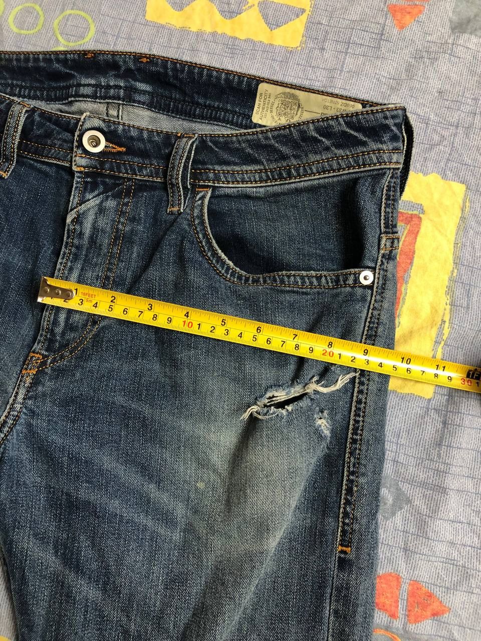 Diesel Diesel Denim Jeans Size US 33 - 15 Thumbnail