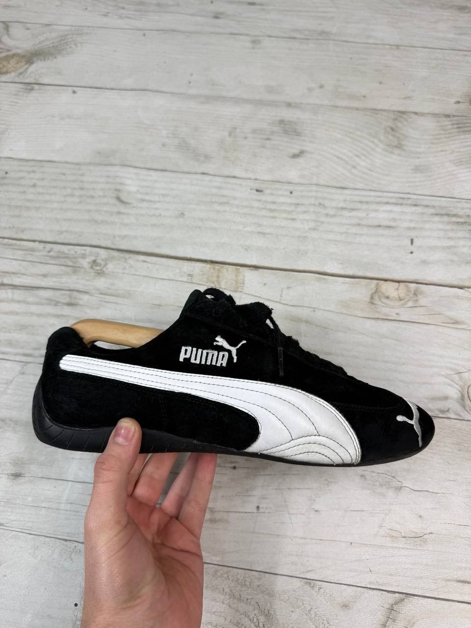 Puma Vintage Puma Speed Cat Racing Leather Sneakers 00s Y2K Size US 11 / EU 44 - 7 Thumbnail