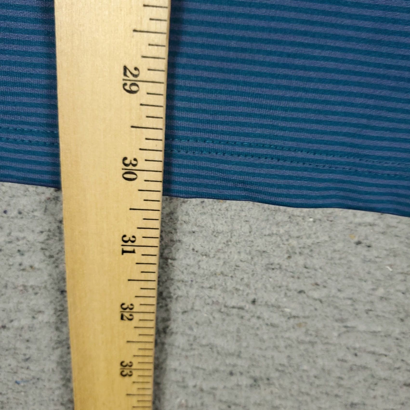 Vintage Greyson Polo Shirt Mens Size Large Blue Striped Wolf Golf Casual Short Sleeve Size US L / EU 52-54 / 3 - 6 Thumbnail