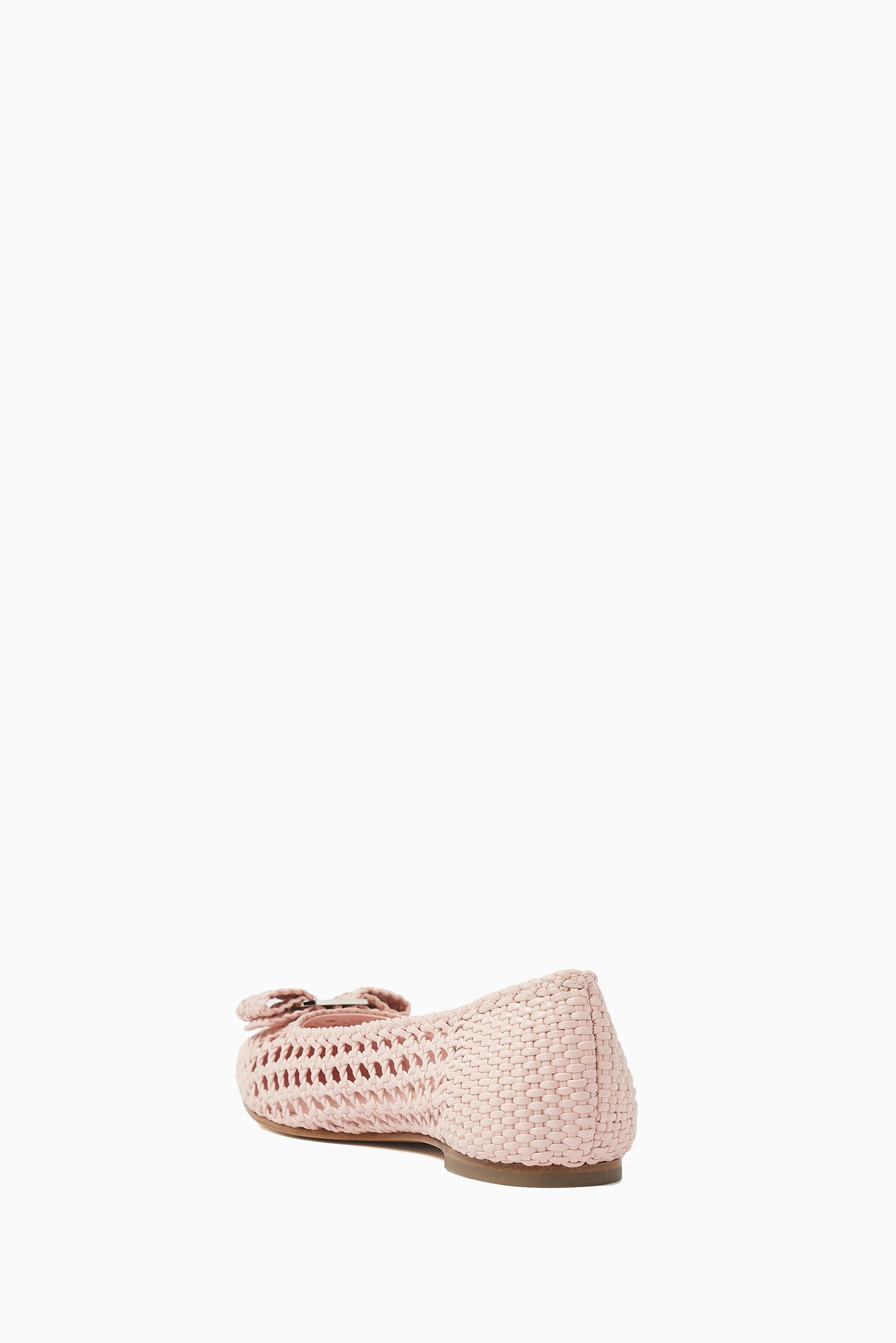 Salvatore Ferragamo o1s1rm0924 Varina Ballet Flats in Nylund Pink Size US 8.5 / IT 38.5 - 3 Thumbnail