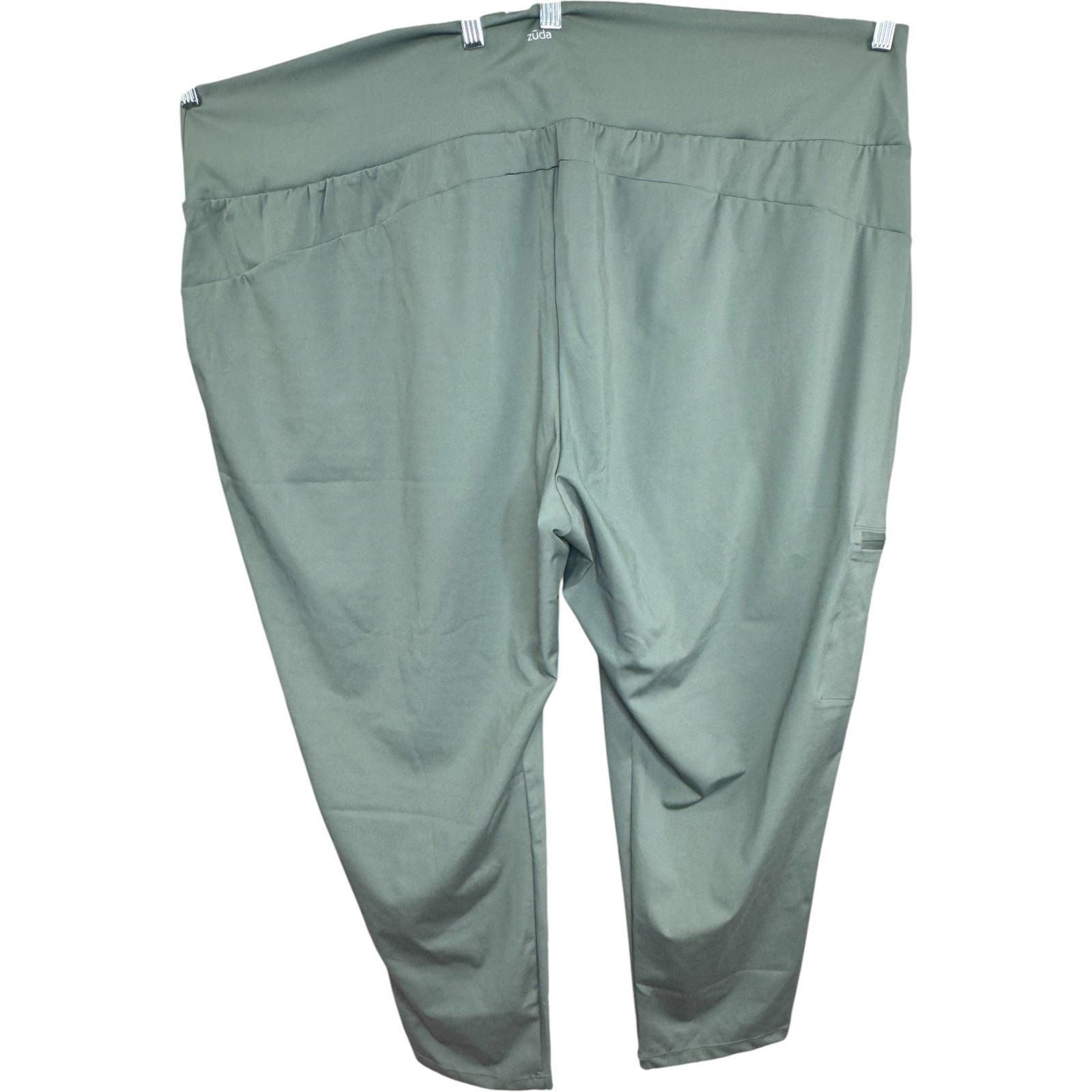 Other zuda Z-Move Tapered Pant Zipper Pocket Olive Green 4X Size 38" / US 16 / IT 52 - 8 Thumbnail