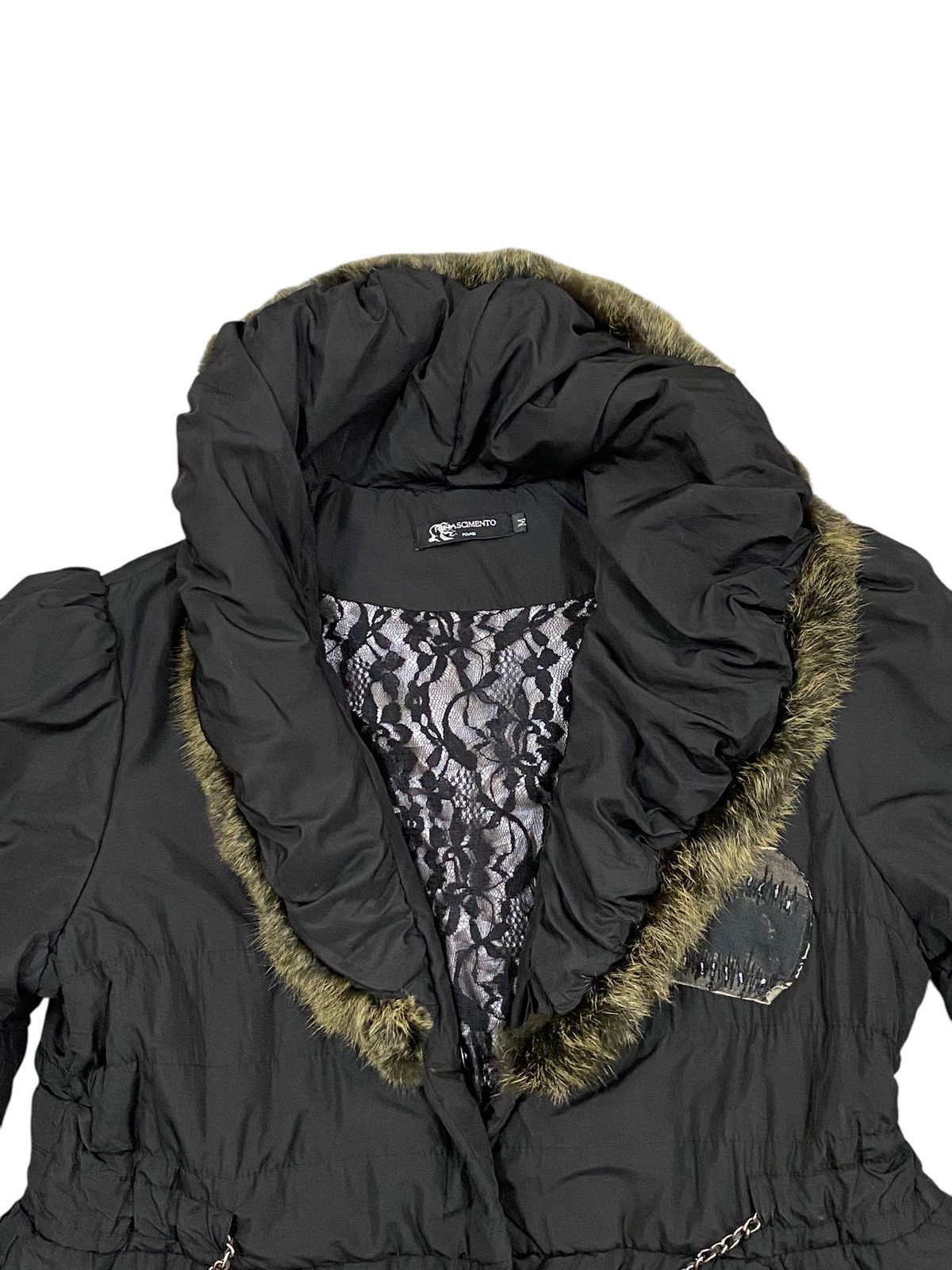 Designer × Other Rinascimento Down Jacket Fur Size M / US 6-8 / IT 42-44 - 3 Thumbnail