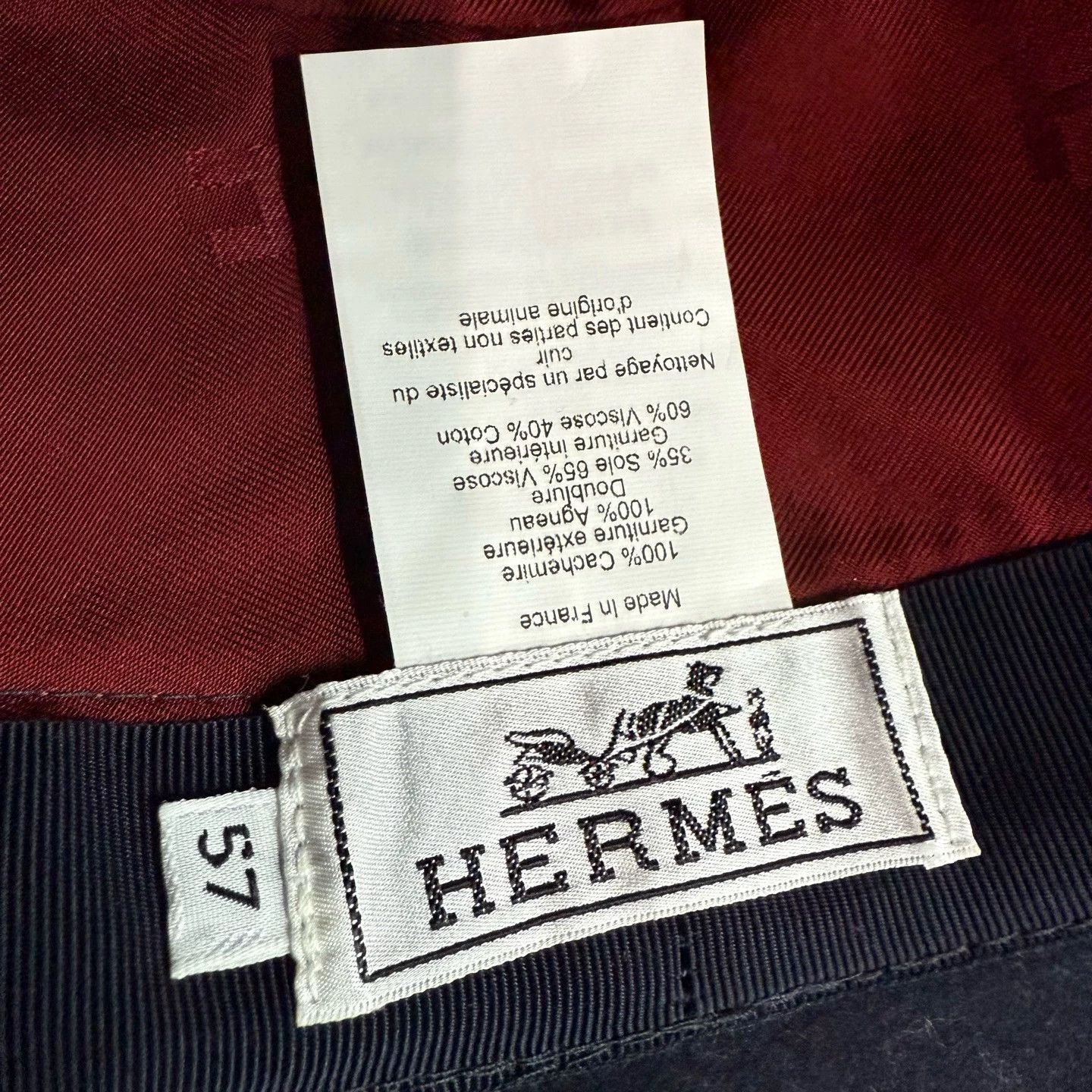Hermes Hermes new hat size 57 Size ONE SIZE - 6 Thumbnail