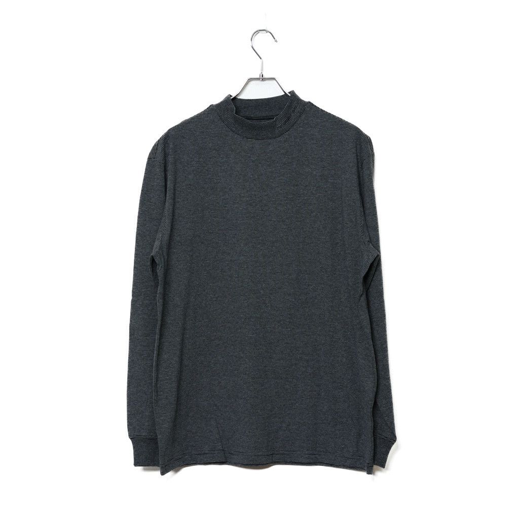 Supreme SUPREME MICRO STRIPE MOCK NECK T-SHIRT Size US M / EU 48-50 / 2 - 1 Thumbnail