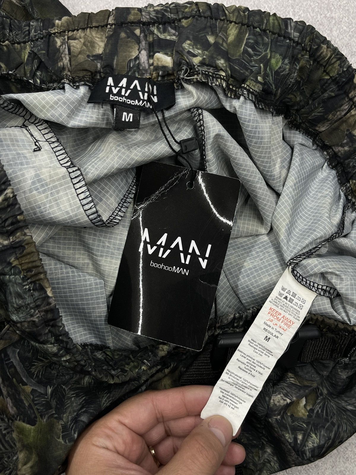Boohoo New BooHoo Man Hunting Cargo Pants Camo Multipocket Size M/L Size US 32 / EU 48 - 10 Thumbnail